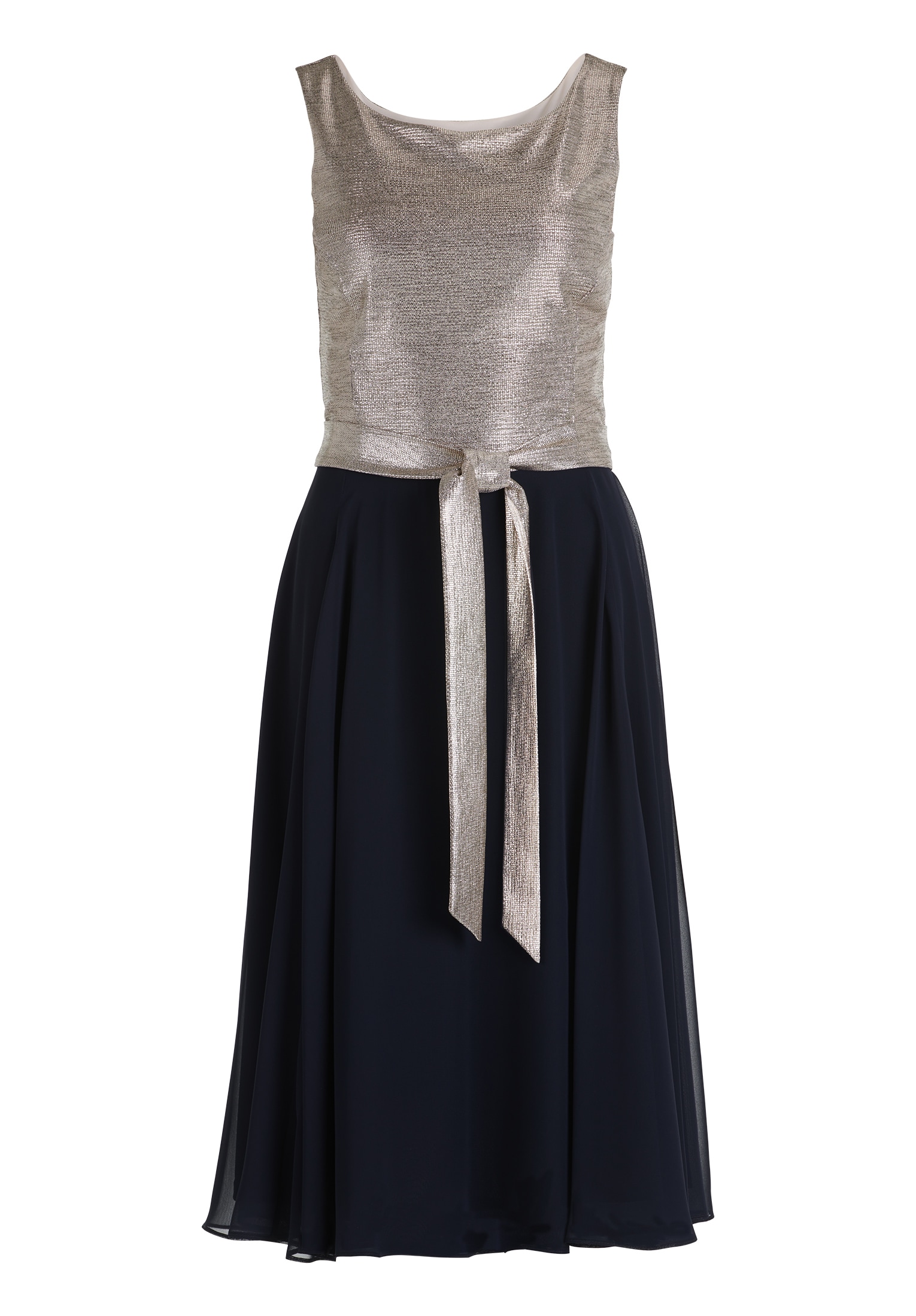 Vera Mont Cocktailkleid »Vera Mont Cocktailkleid mit Gürtel«, Materialmix