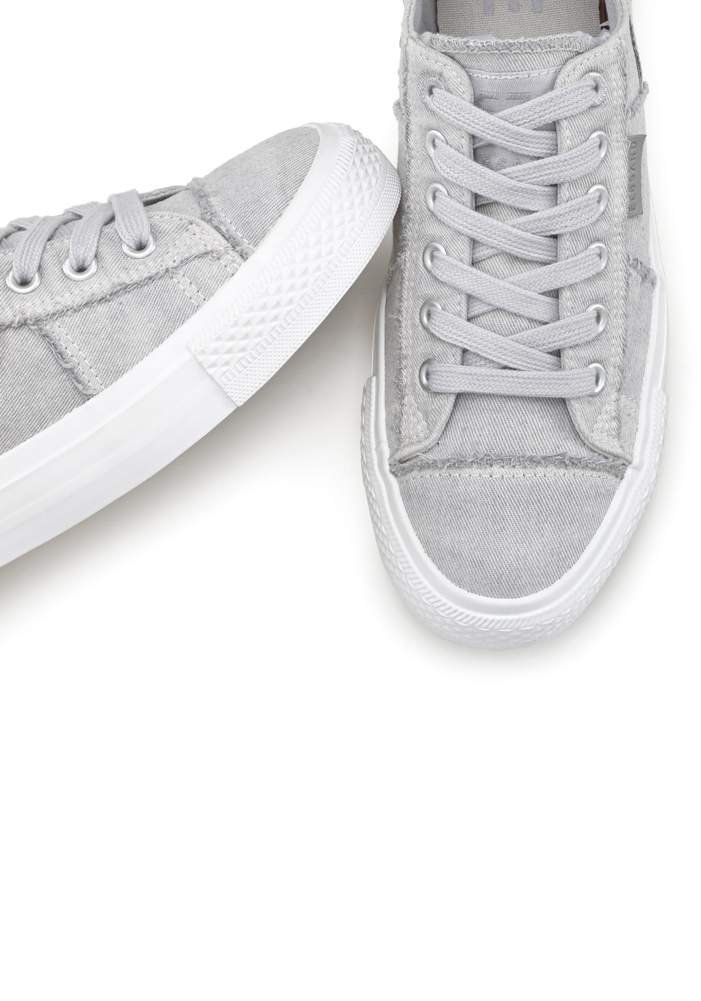Elbsand Sneaker »Schnürschuh«, Schnürhalbschuh, Freizeitschuh aus Textil, Used-Look VEGAN