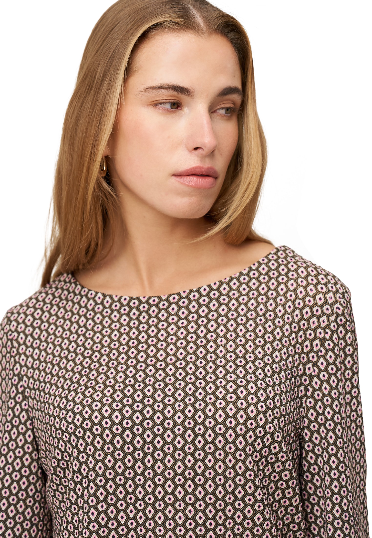 Zero Klassische Bluse »Damen mit grafischem Print«