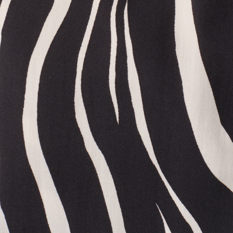 STREET ONE Stoffhose  mit allover Print