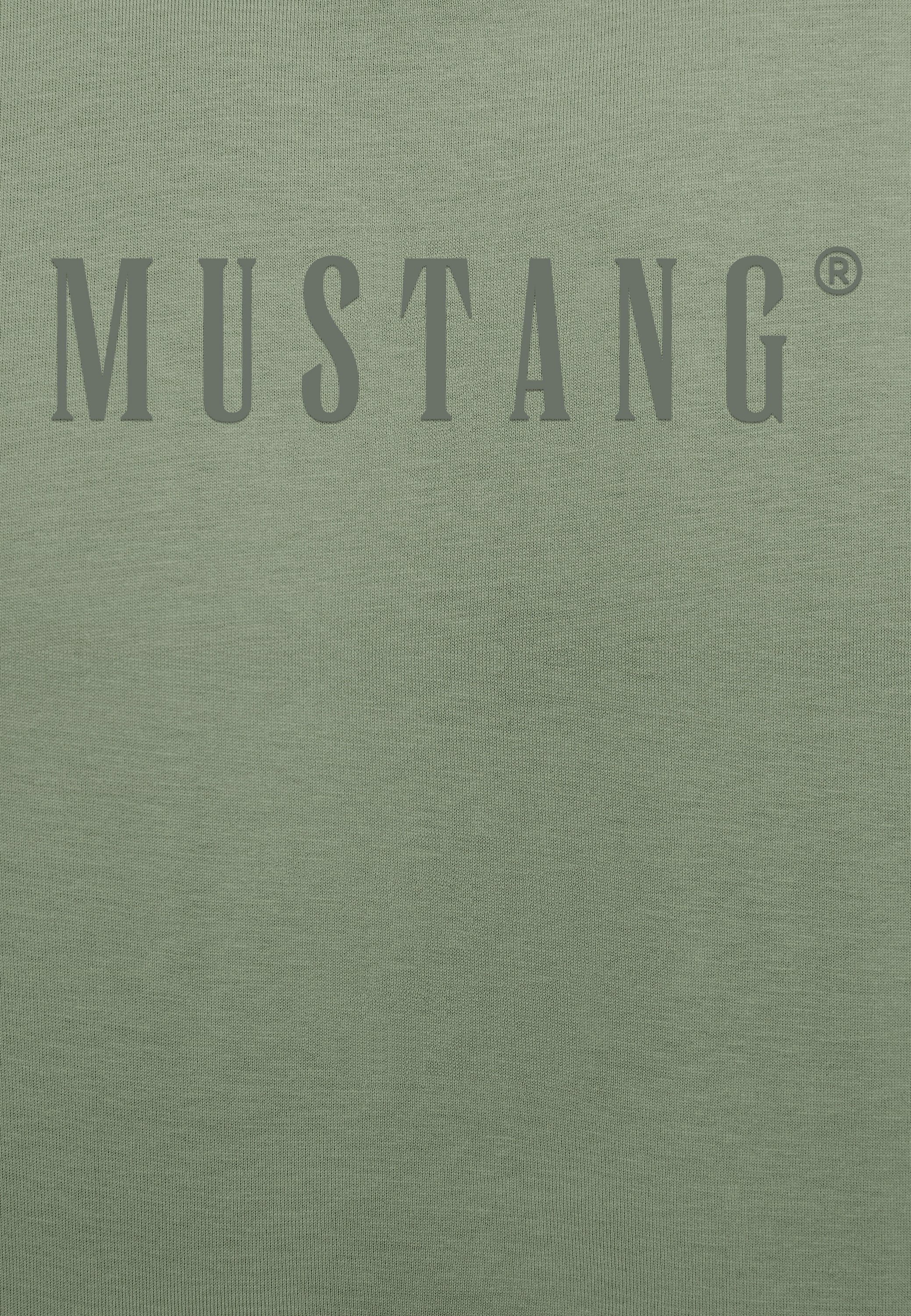 MUSTANG Sweatshirt »Bea C Print« bestellen BAUR Logo 