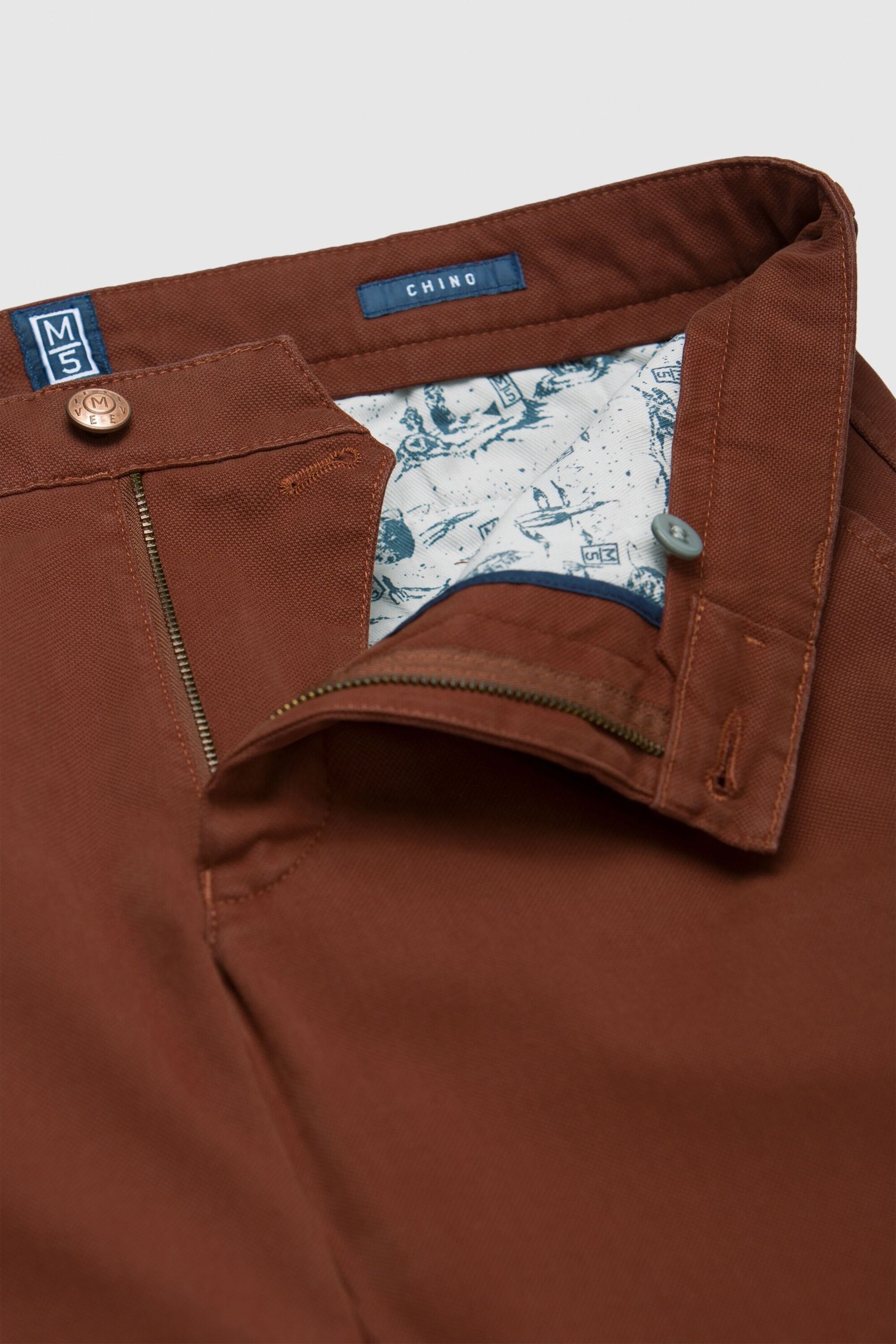 MEYER Chinos »M5.Chino«, Gefertigt aus BIO-Baumwolle