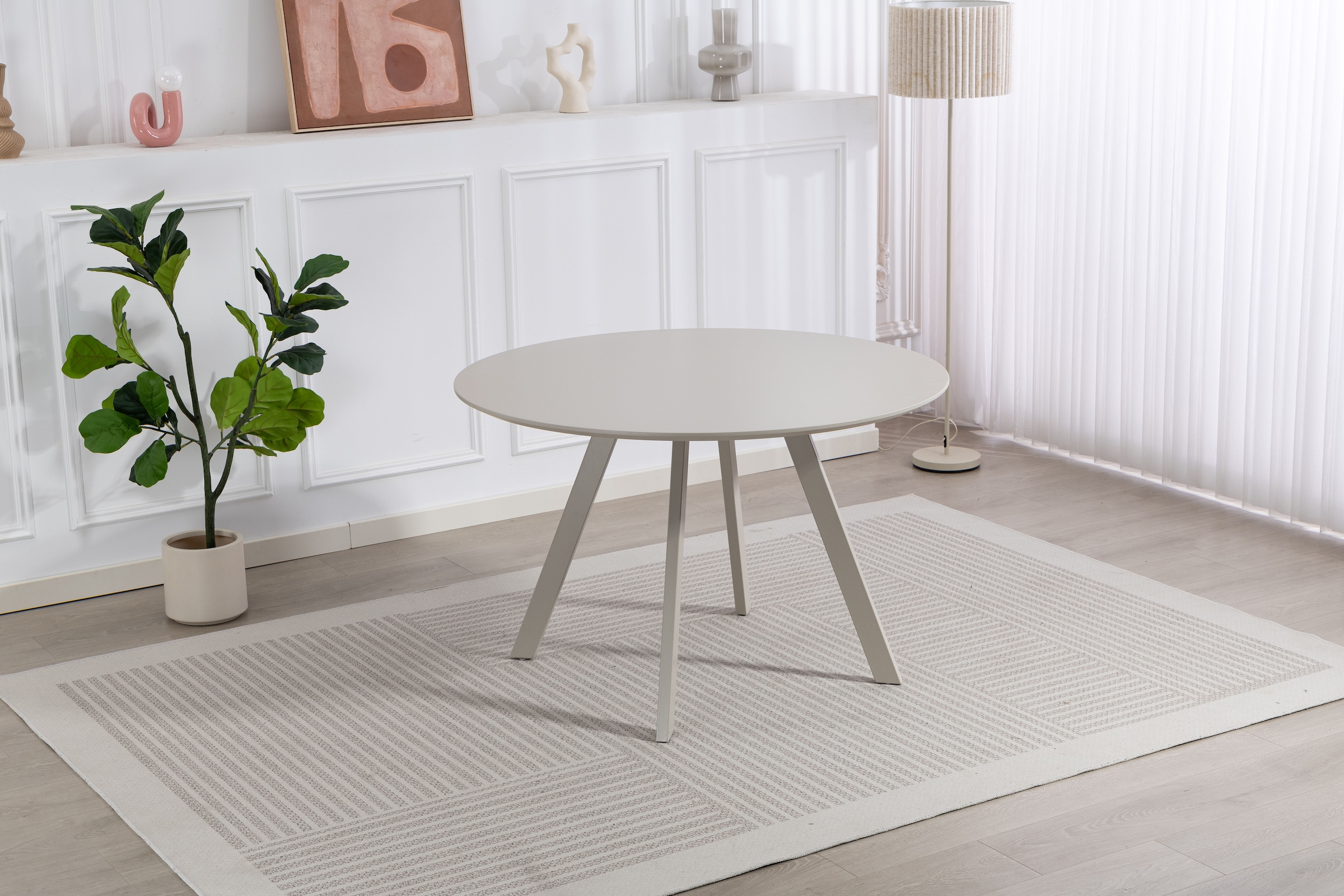 Duo Collection Esstisch »Tisch Pina« 1 Stk. tlg. Lackierte Oberfläche, Cashmere Farben