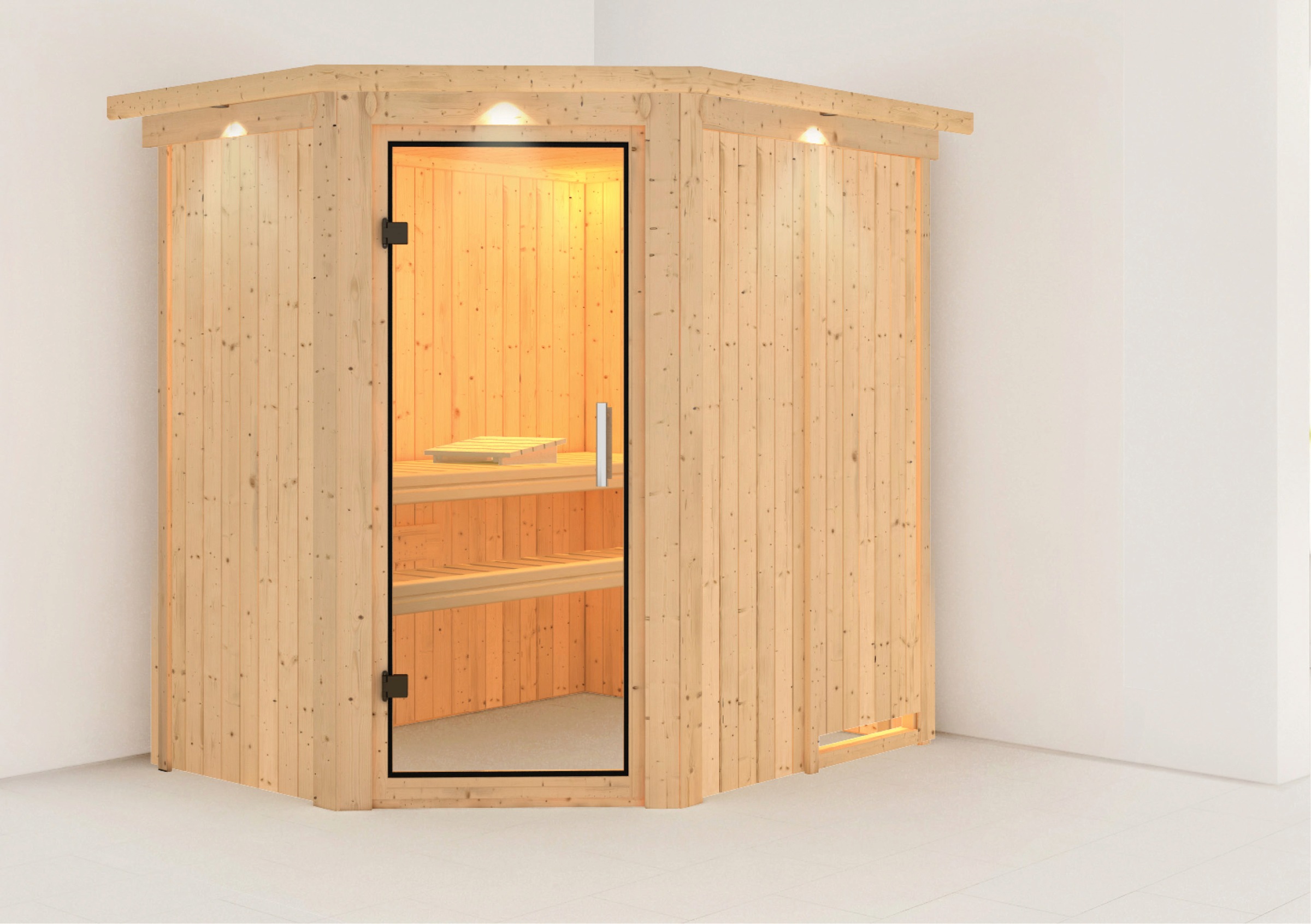 Karibu Sauna »Swantje«, ohne Ofen