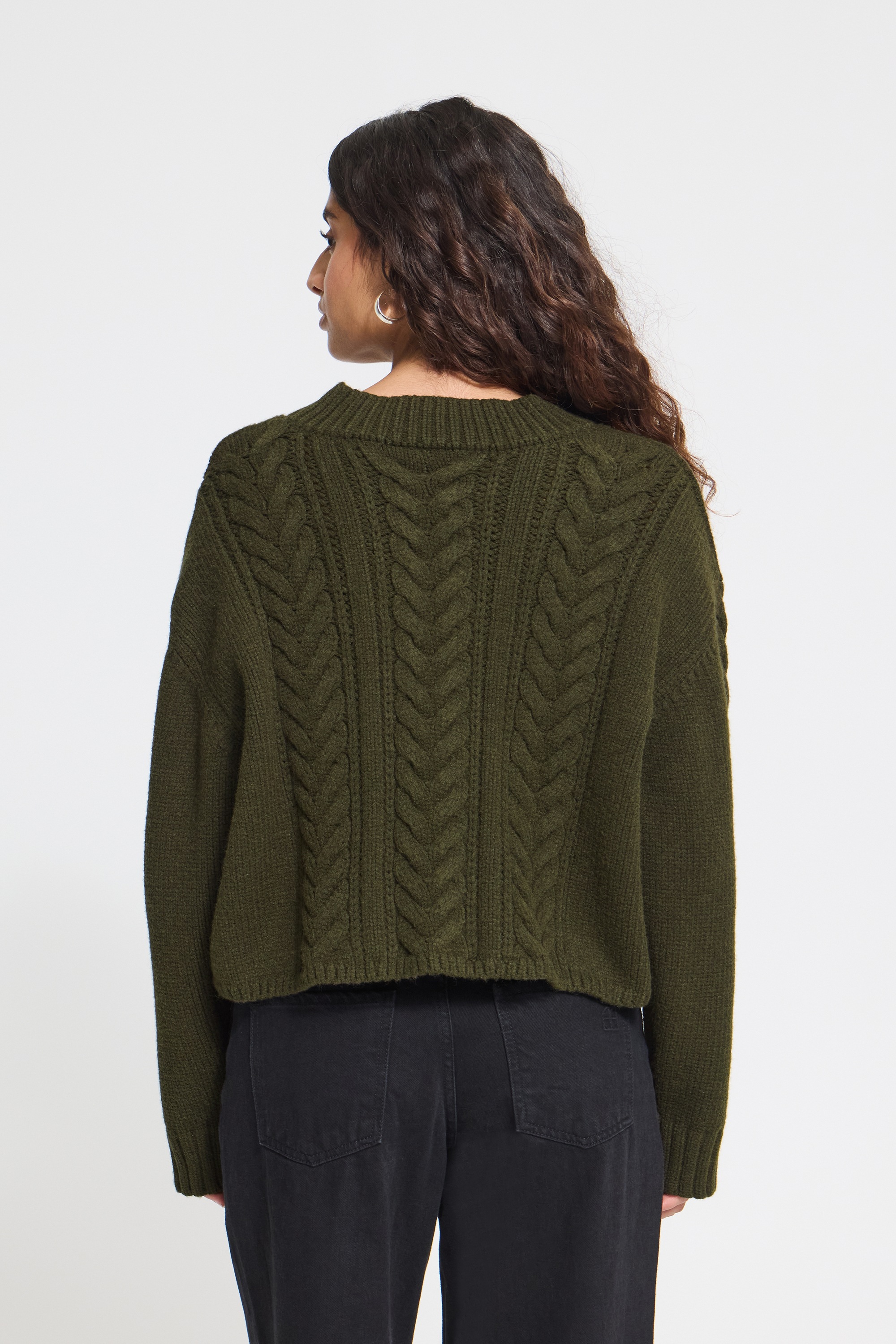 Ichi Strickpullover »Damen Strickpullover langarm IHARPER«
