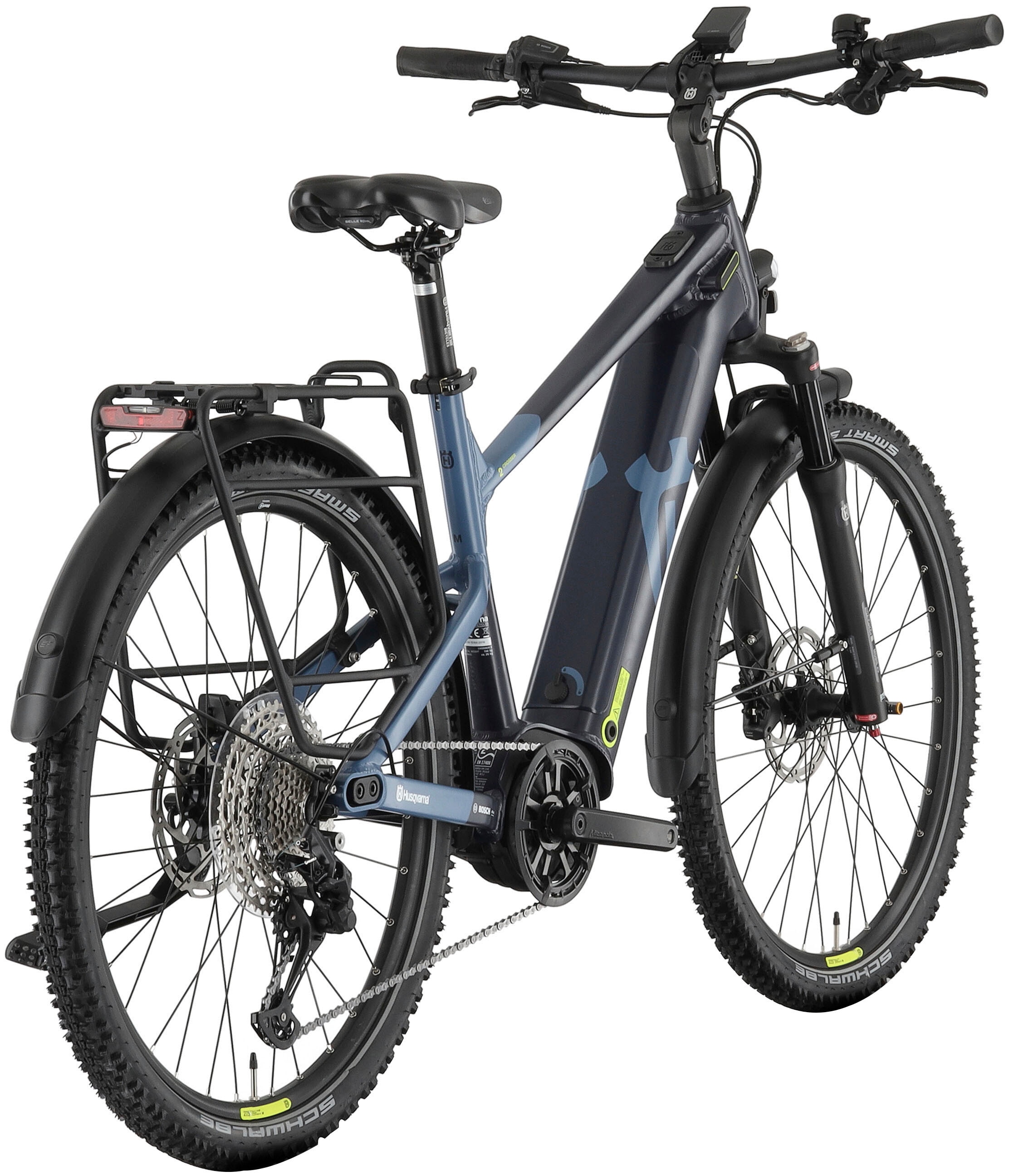Husqvarna E-BICYCLES E-Bike »E-Trekkingbike Crosser 2«, 11 Gang, Shimano, Deore RD-M5100, Mittelmotor 250 W, Pedelec, Elektrofahrrad für Herren, Trekkingrad, Bluetooth