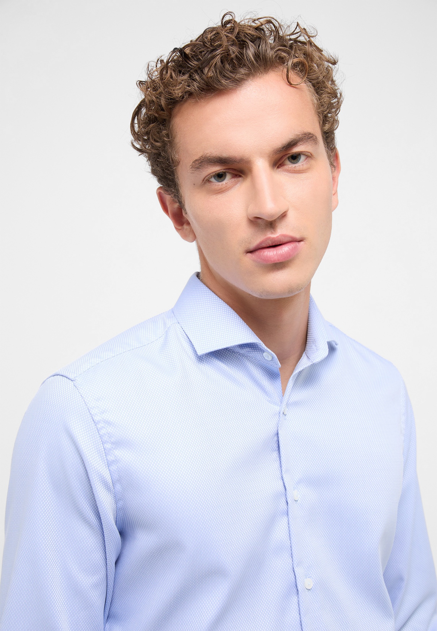 Thumbnail - Eterna Langarmhemd "SLIM FIT", NON IRON (bügelfrei)