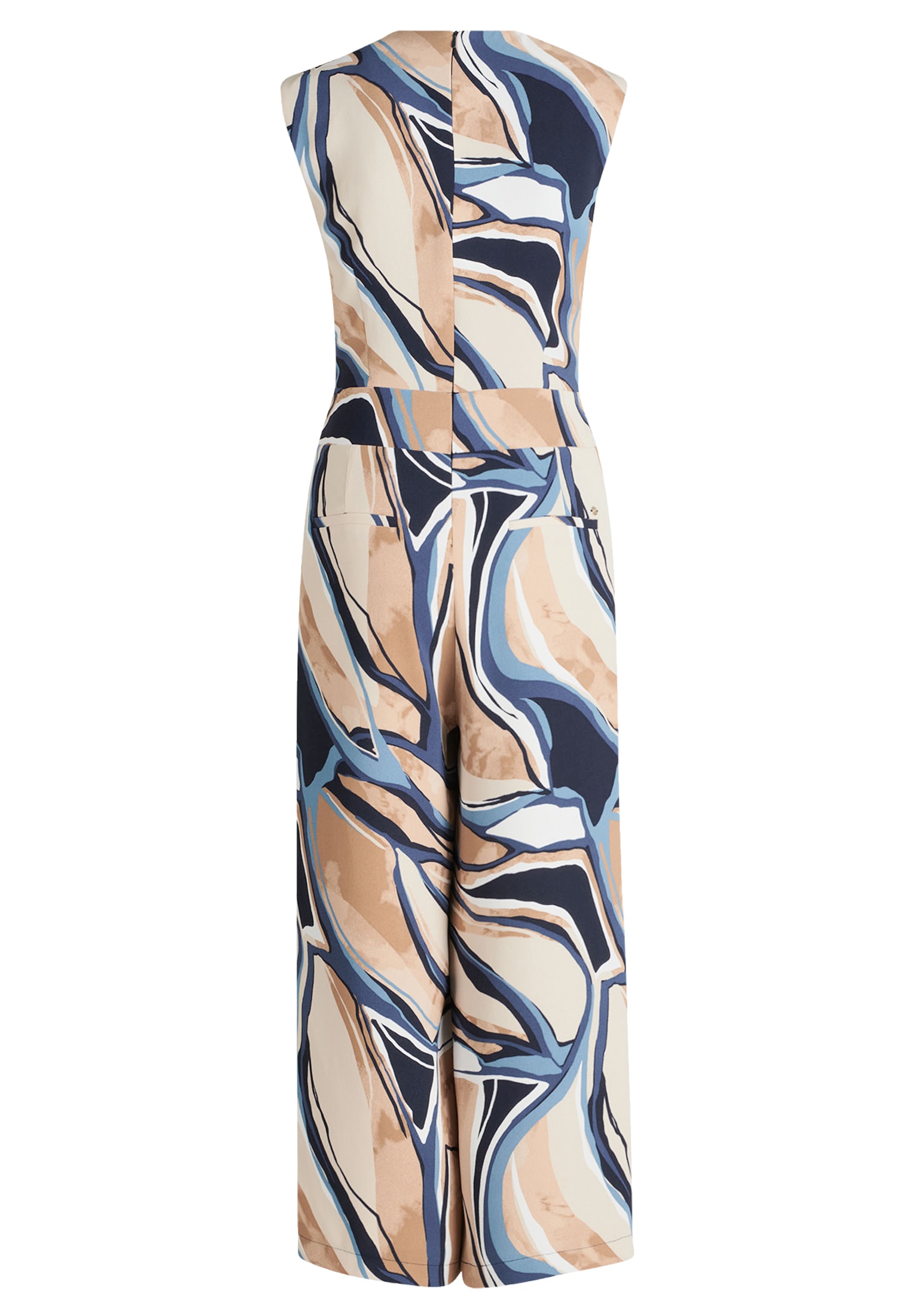 Betty&Co Overall »Betty & Co Jumpsuit ohne Arm«, (1 tlg.)