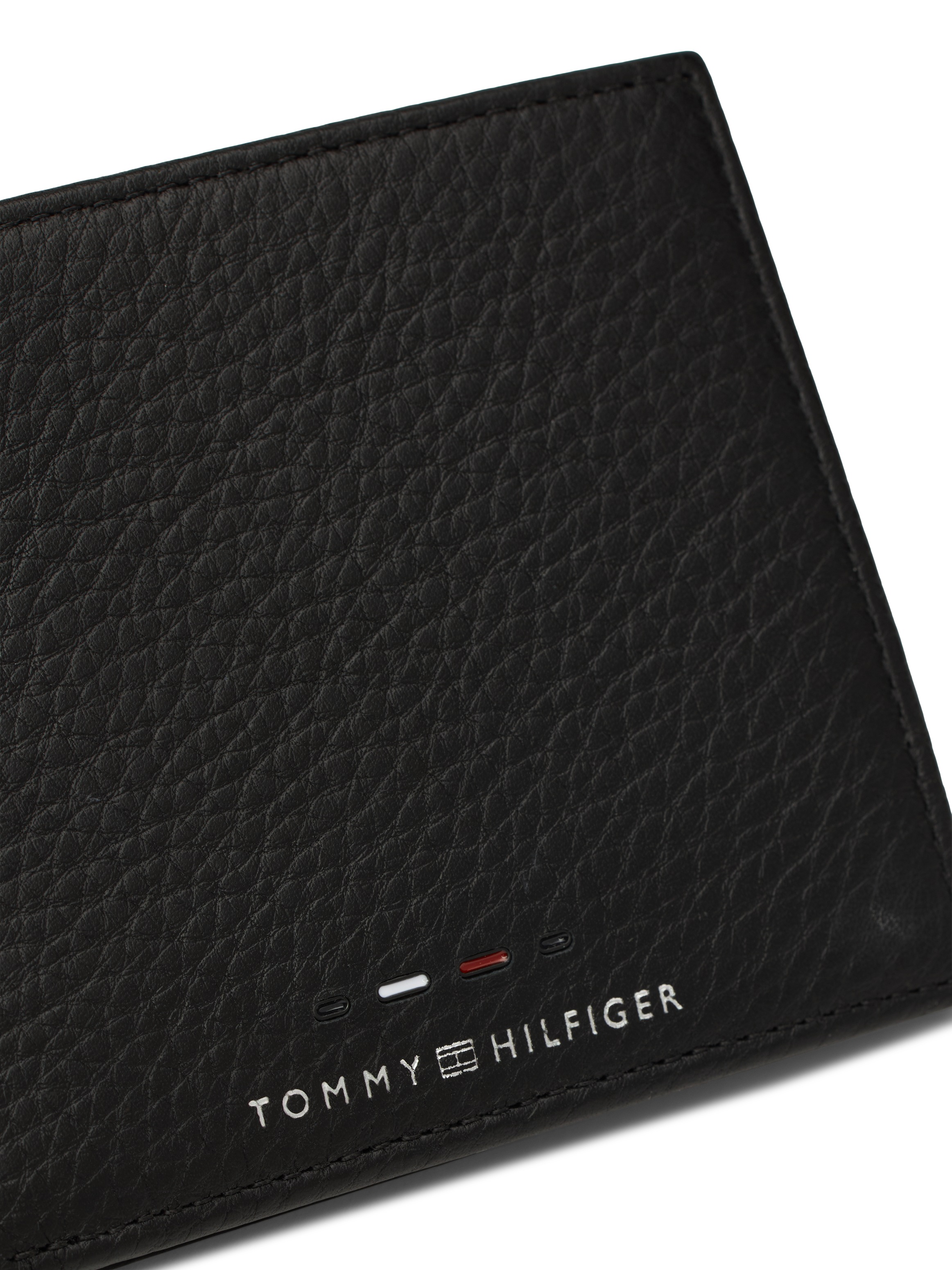 Tommy Hilfiger Geldbörse »Men TH PREMIUM CC FLAP AND COIN Bifold Wallet«, Herren Portemonnaie Leder