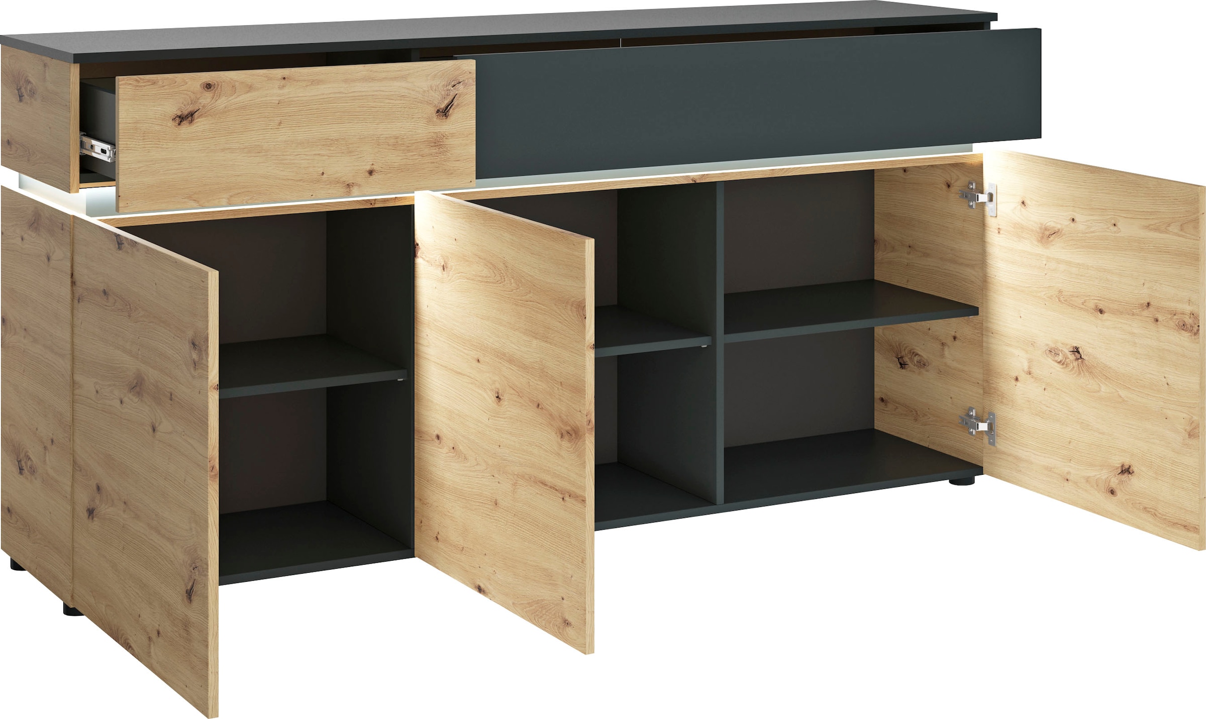 INOSIGN Sideboard »Luci«, Breite 180, 5 cm