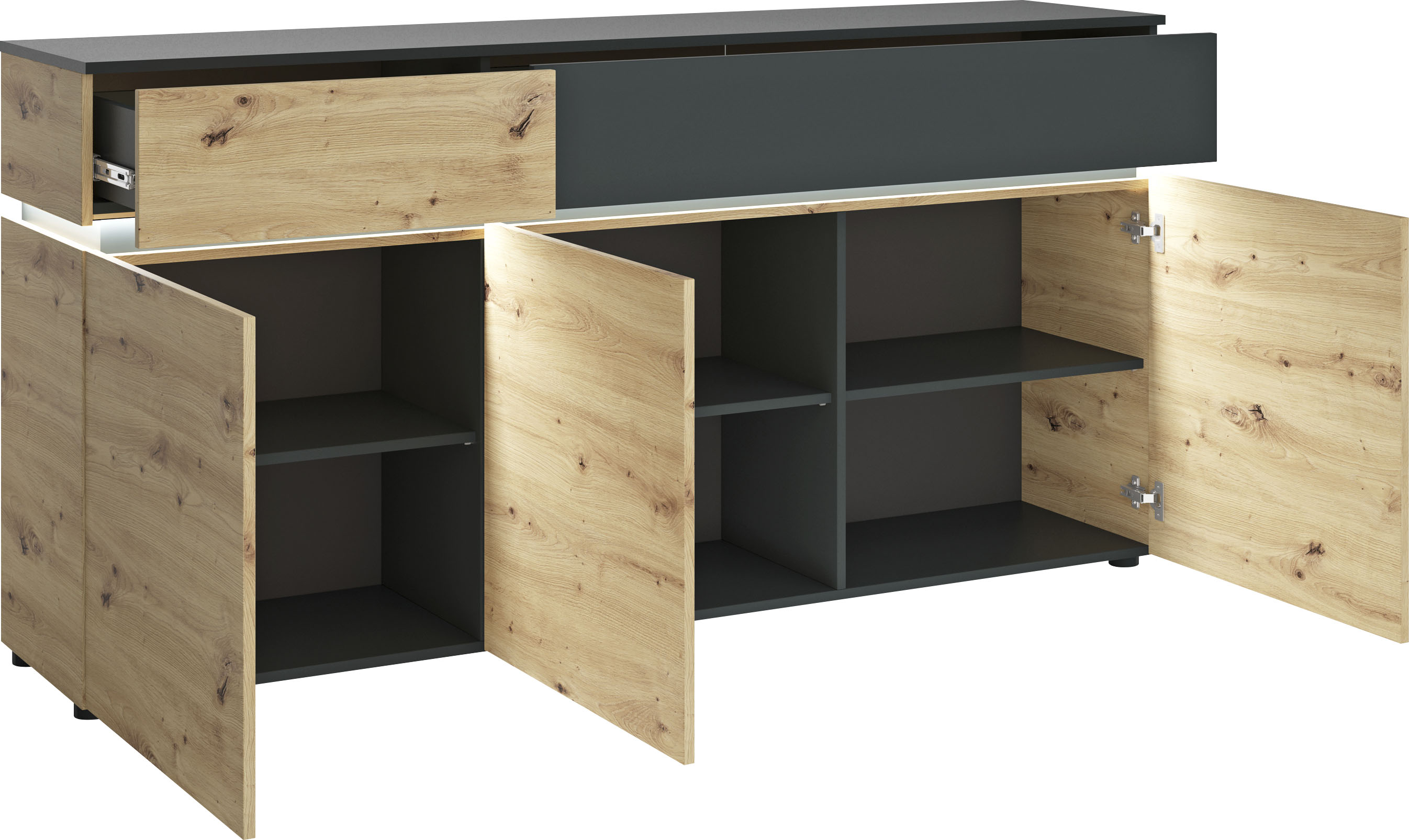 Thumbnail - Home affaire Sideboard "Luci" Breite 180, 5 cm
