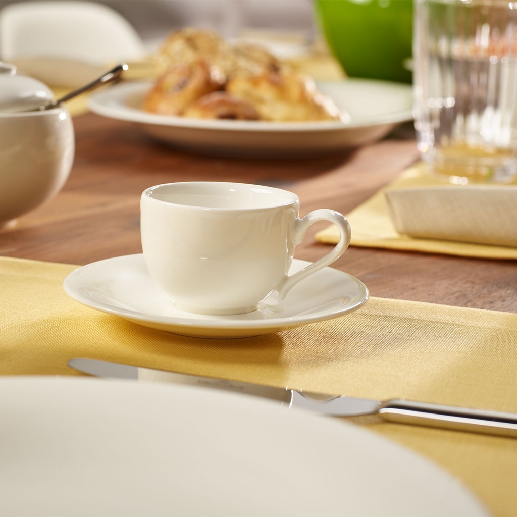 Villeroy & Boch Espressotasse »Espressotassen New Cottage Basic 50 ml 6er Set weiß«