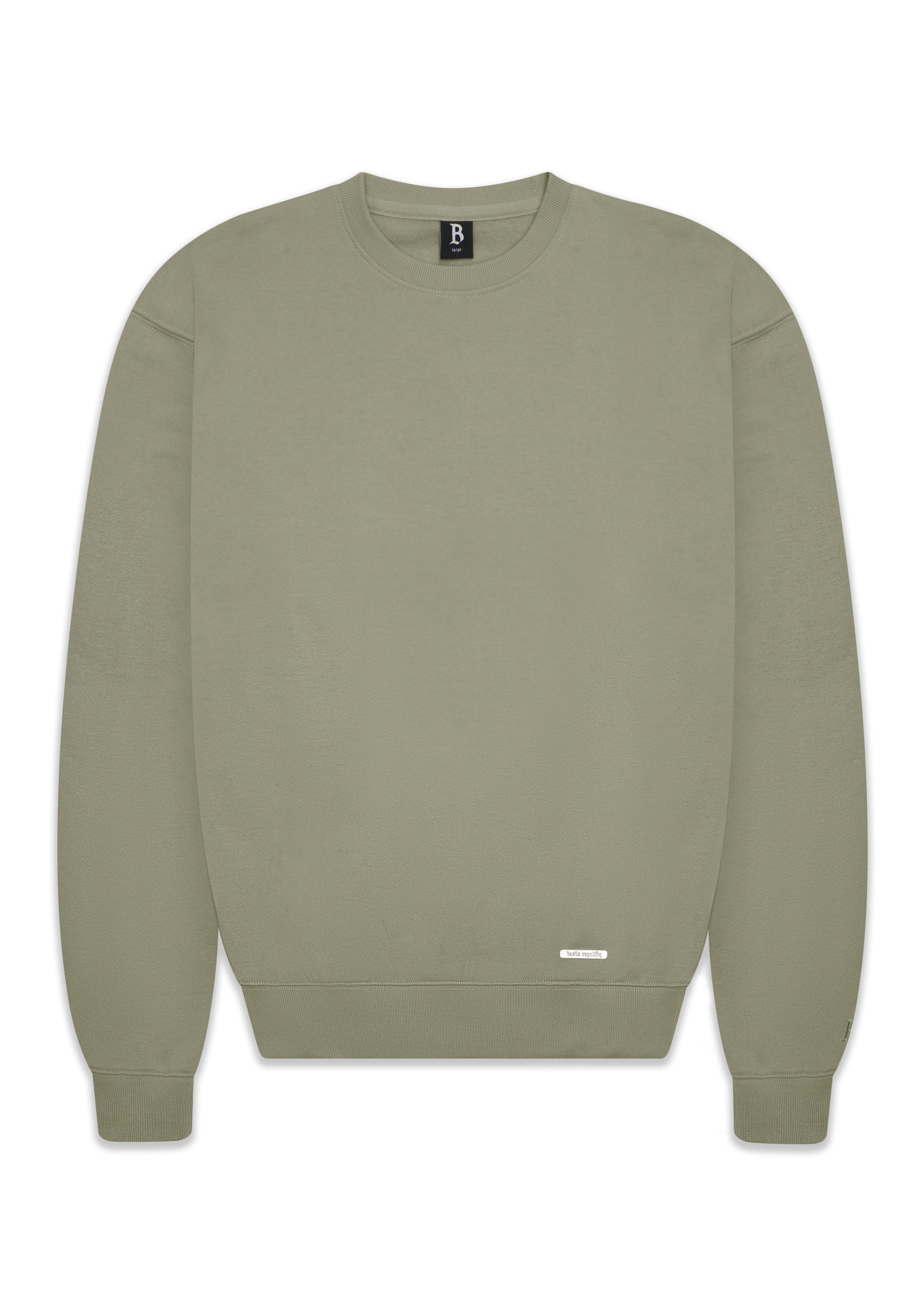 Dropsize Rundhalspullover "Dropsize Herren Super Heavy Blank Sweater" 1 Stk.