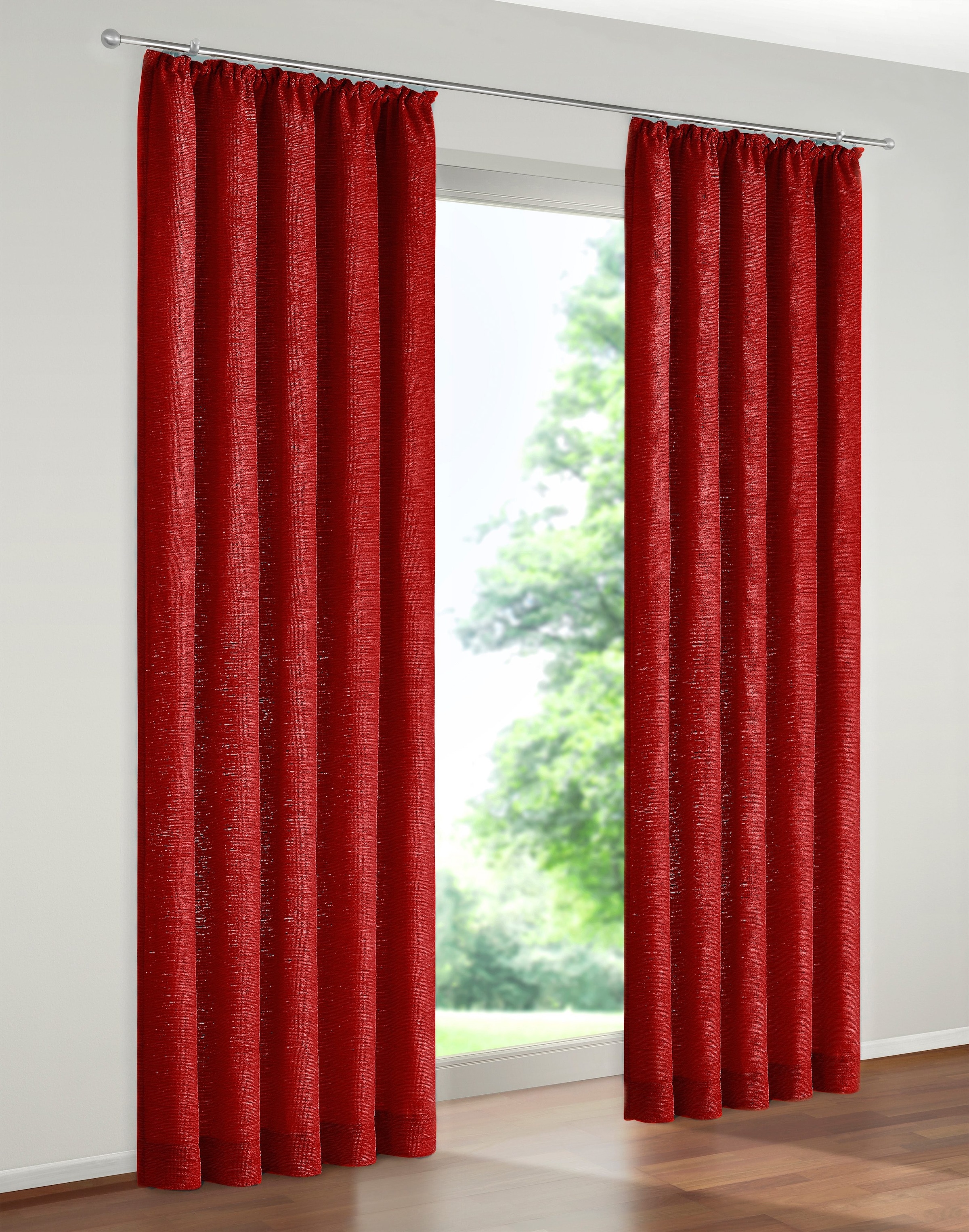 Wirth Vorhang "Trondheim 234 g/m²" Kräuselband 1 Stk. tlg.