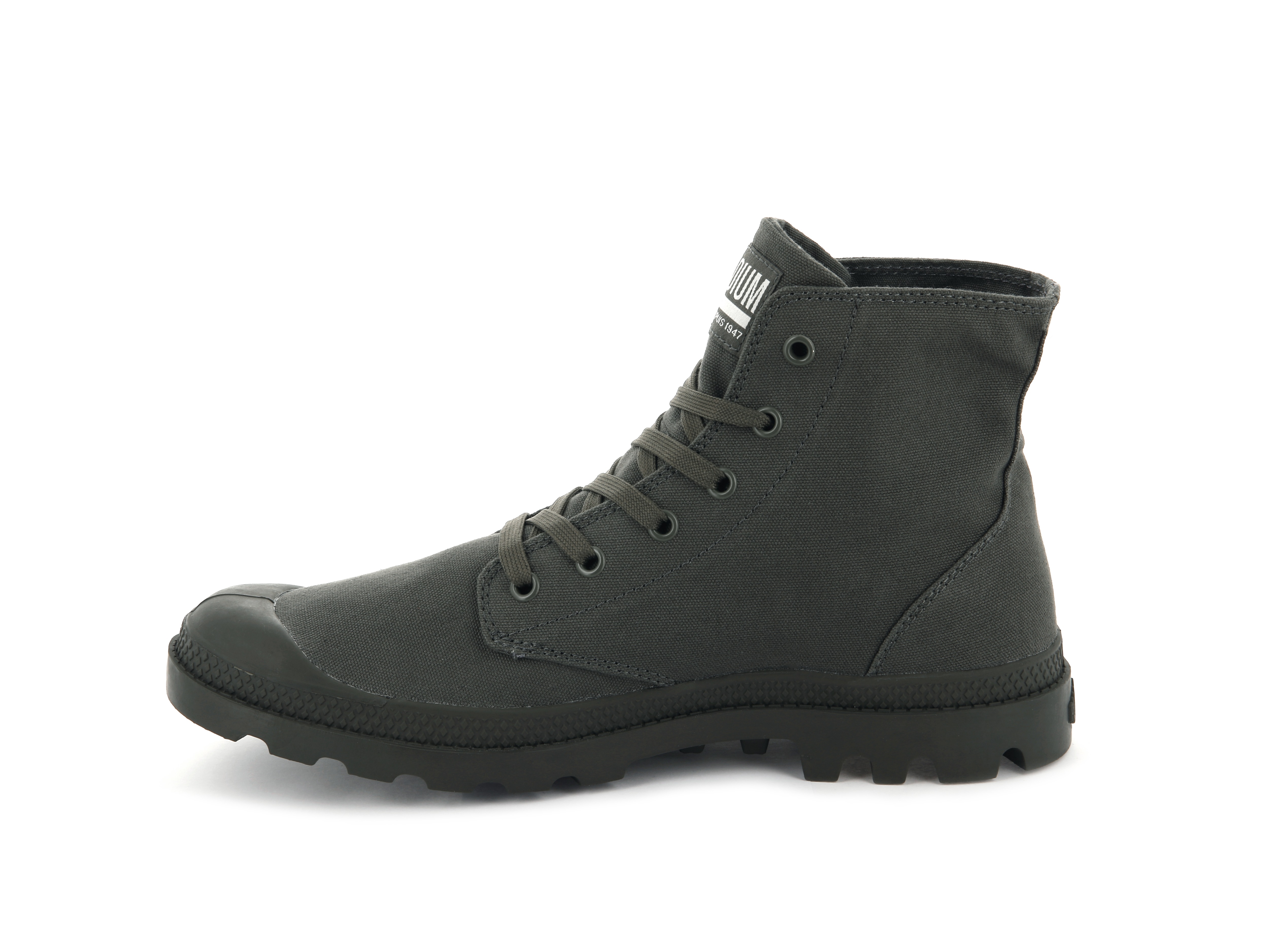Thumbnail - Palladium Schnürboots "MONO CHROME" Schnürstiefel, Schnürstiefelette aus Canvas