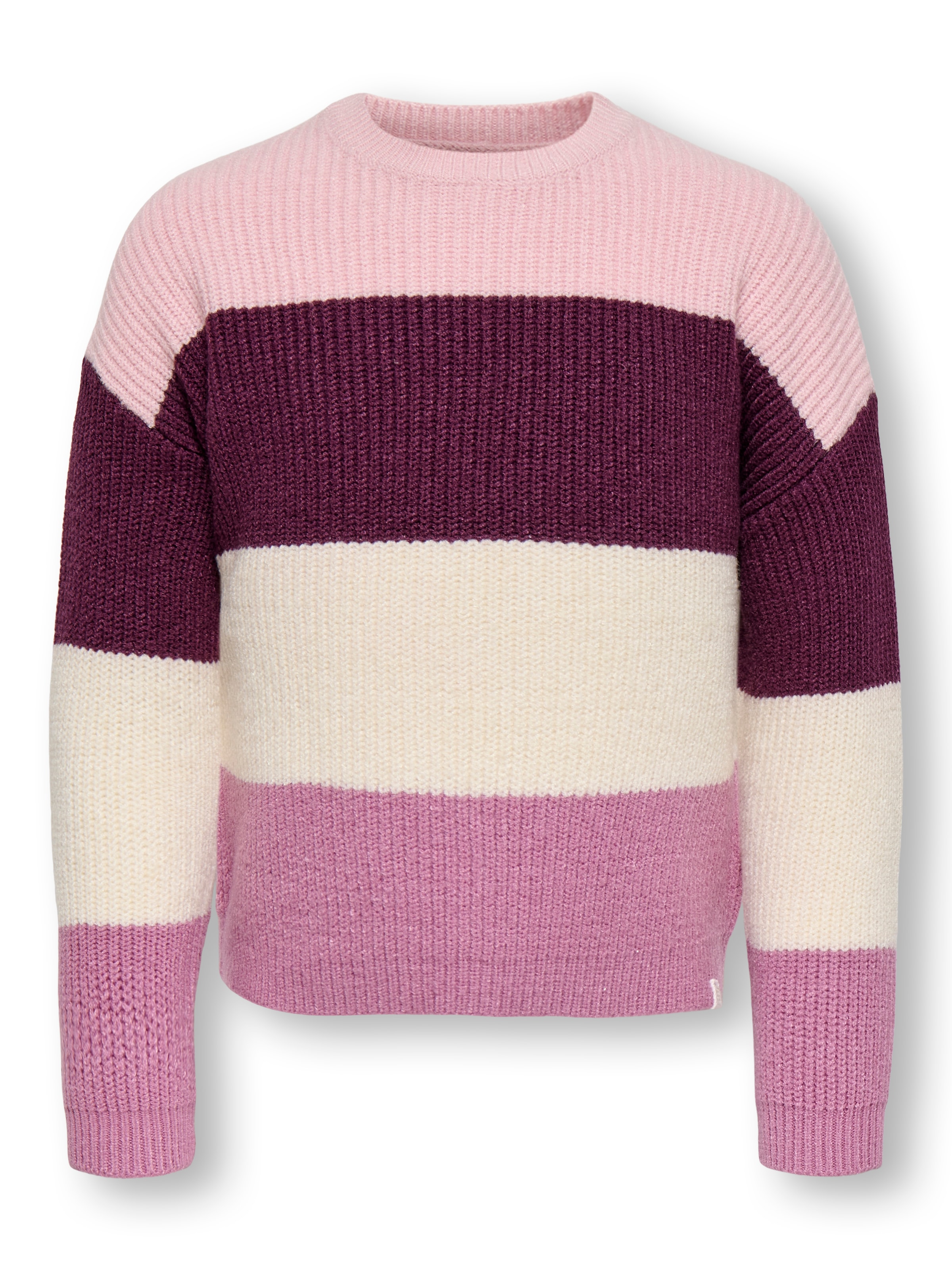 KIDS ONLY Strickpullover »KMGSANDY L/S STRIPE PULLOVER KNT NOOS« Viskosemischung, regular fit