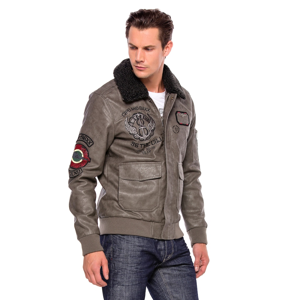 Cipo & Baxx Outdoorjacke, (1 St.)