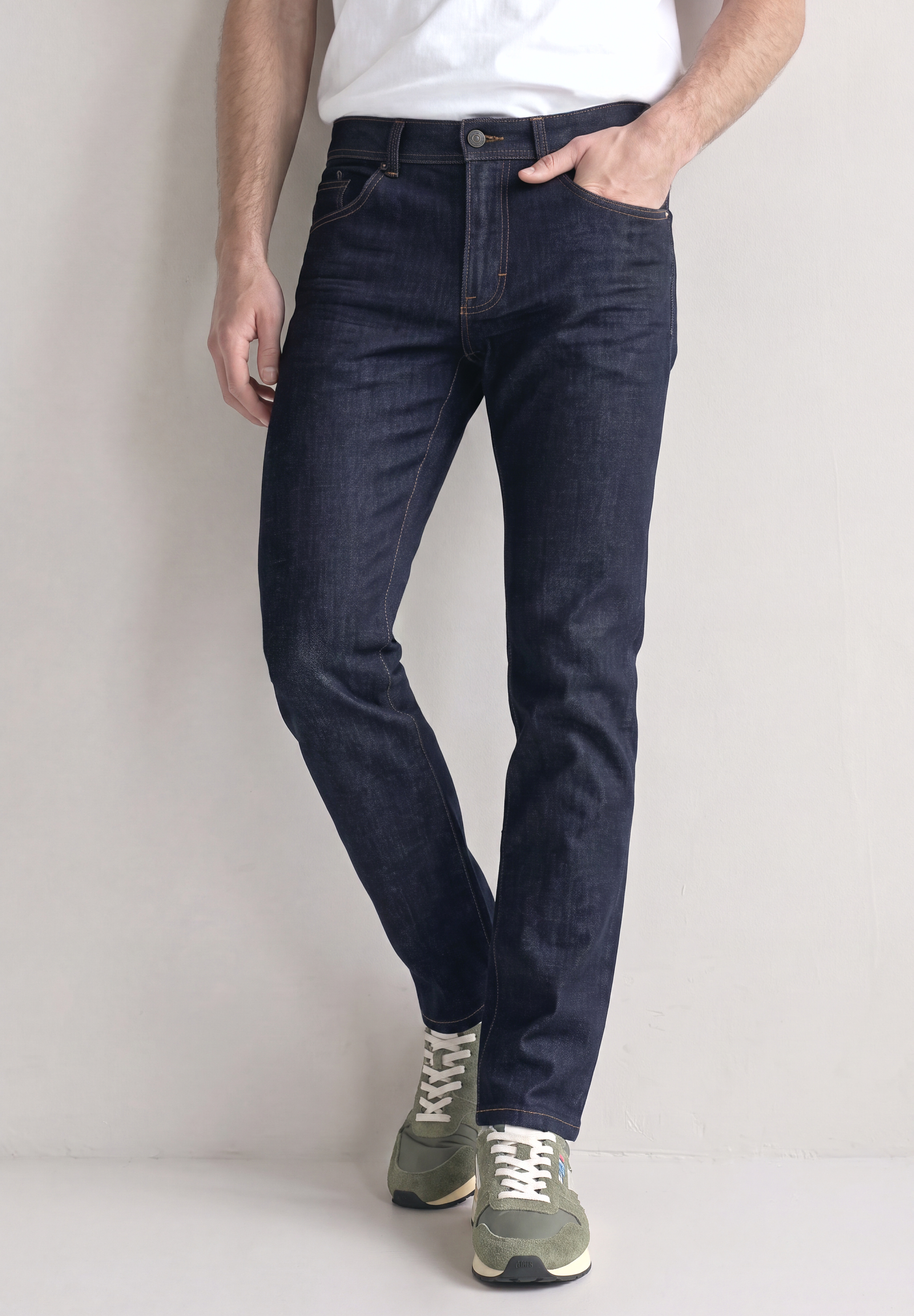 STREET ONE MEN Slim-fit-Jeans Middle Waist