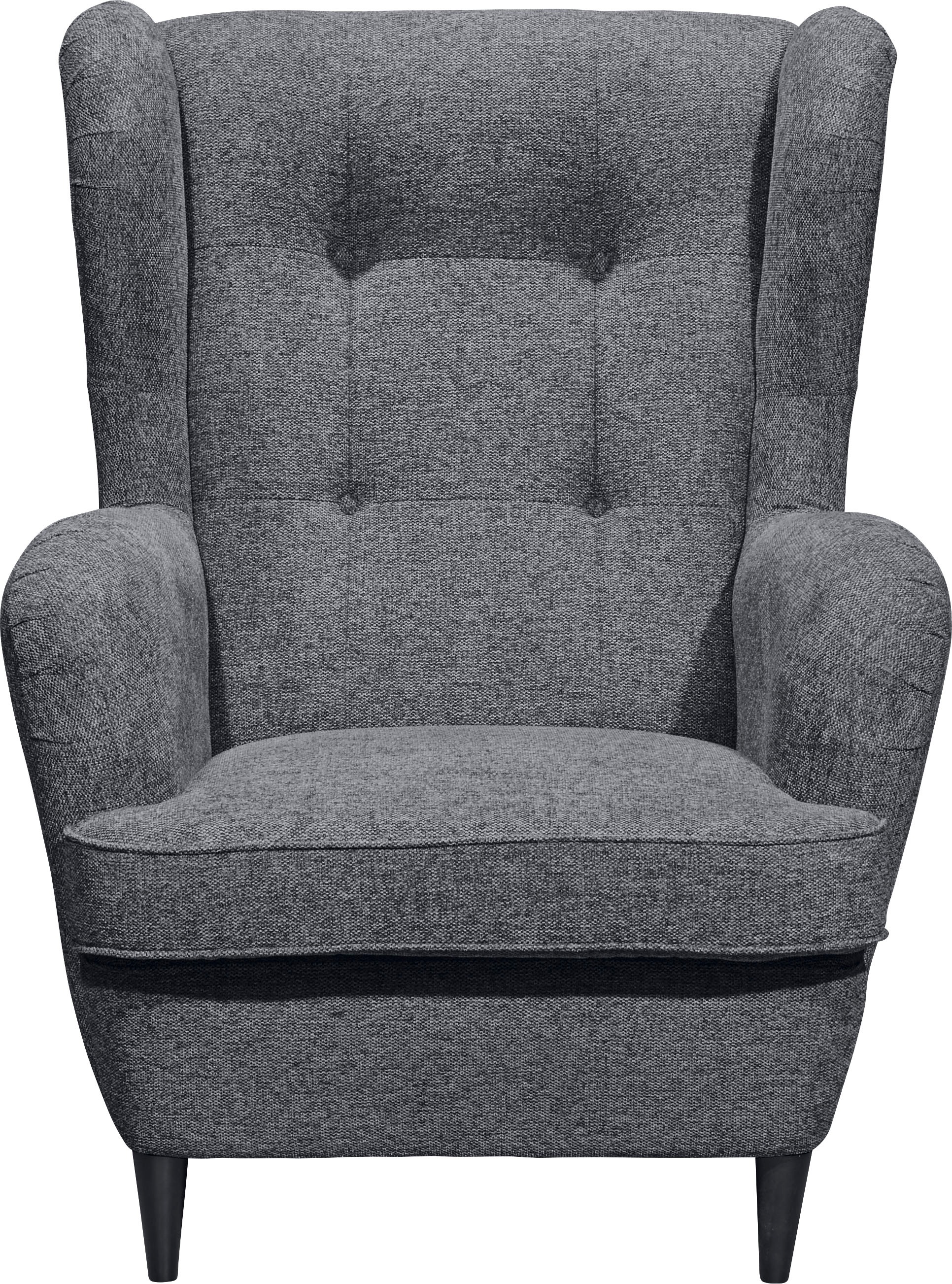 ED EXCITING DESIGN Ohrensessel "Oskar", mit Massivholzfüßen günstig online kaufen