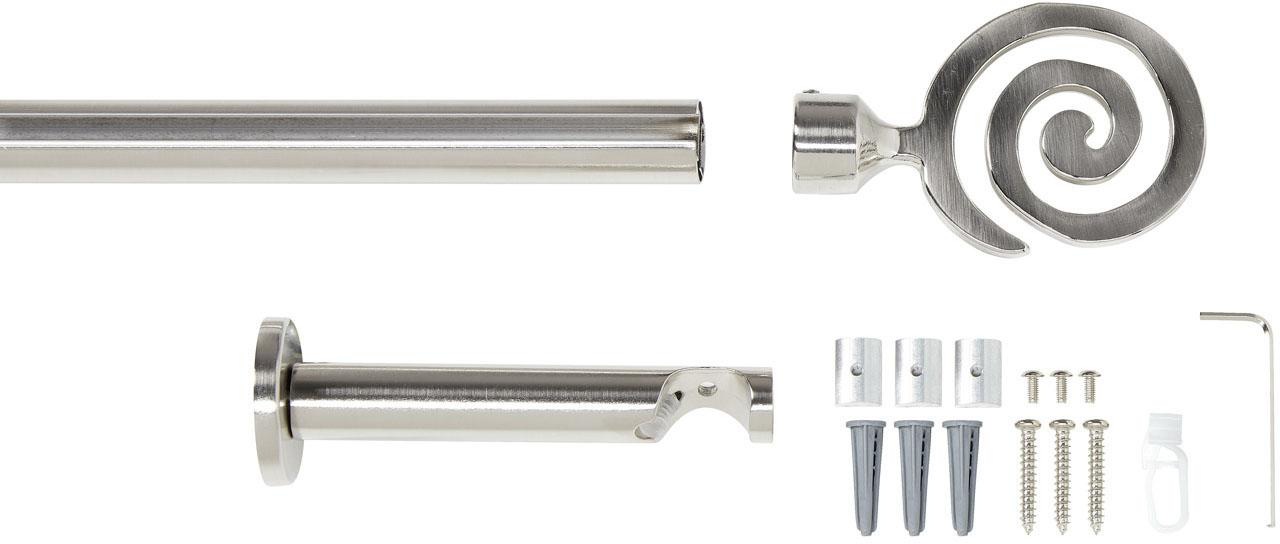 Good Life Innenlaufschiene "Espiral" Ø 20 mm 1 läufig-läufig Fixmaß günstig online kaufen