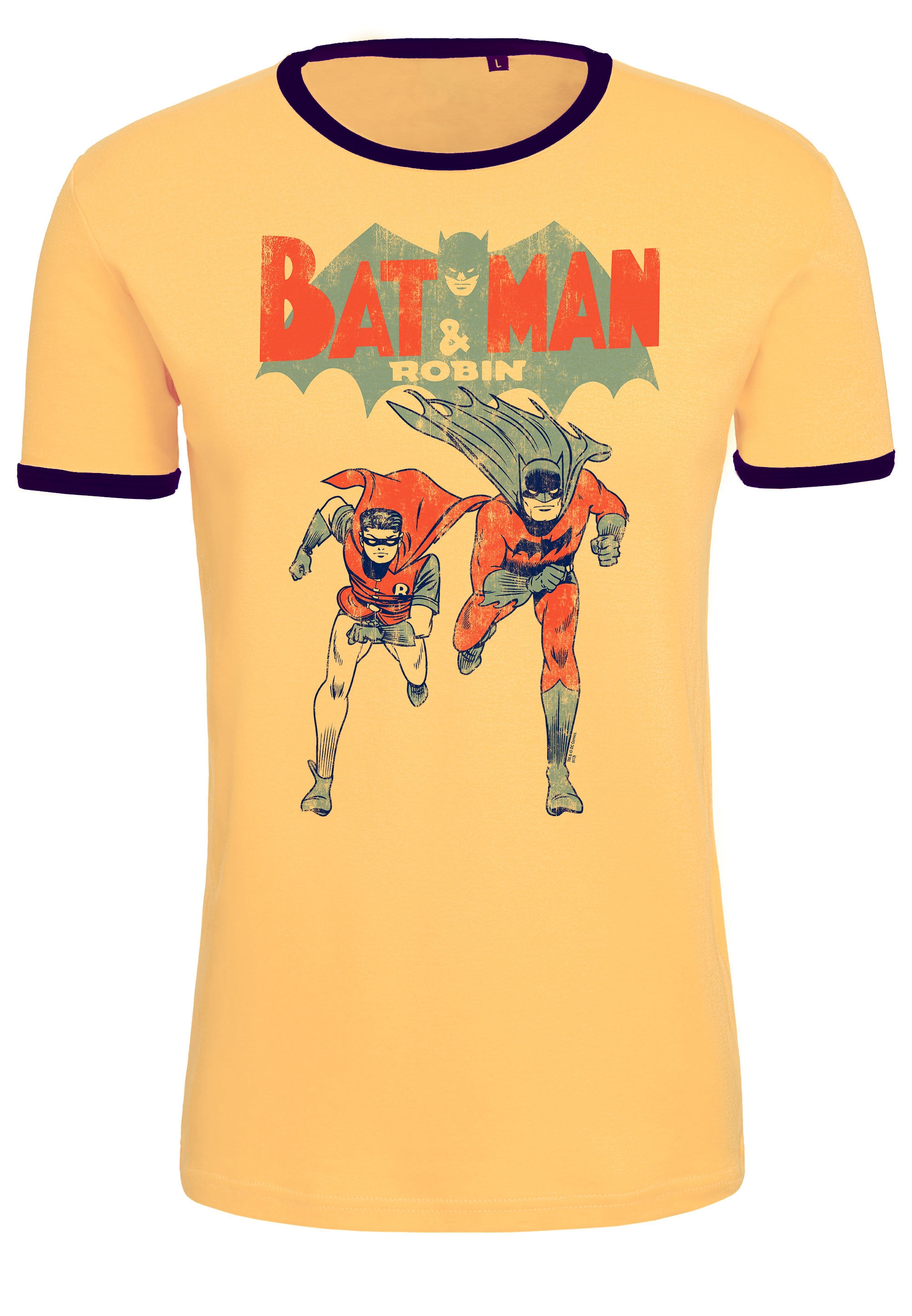 trendigem T-Shirt Superhelden-Print mit | & BAUR ▷ LOGOSHIRT bestellen Robin«, »Batman