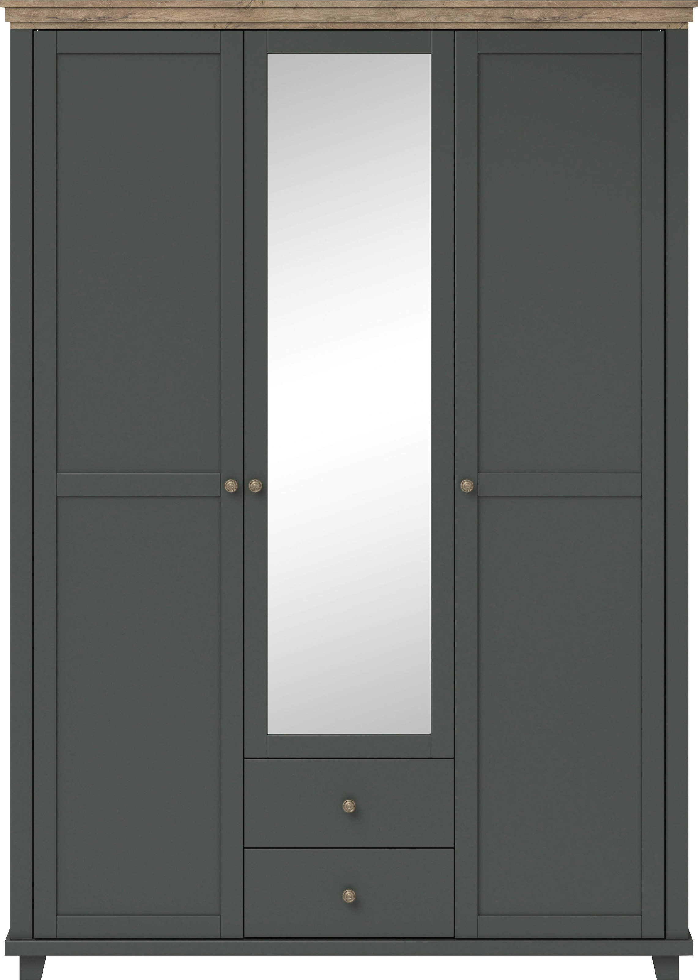 Thumbnail - Home affaire Drehtürenschrank "Evora, Landhausschrank in 3 verschieden Größen, Türen mit Soft- Close", Kleiderschrank mi...