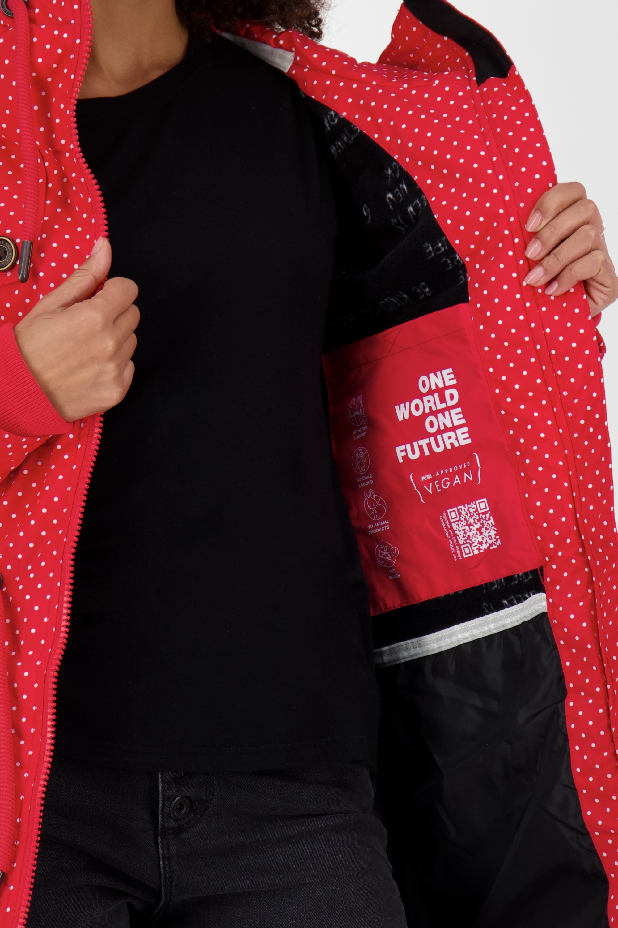 Alife & Kickin Winterjacke »Damen KarlottiAK A«