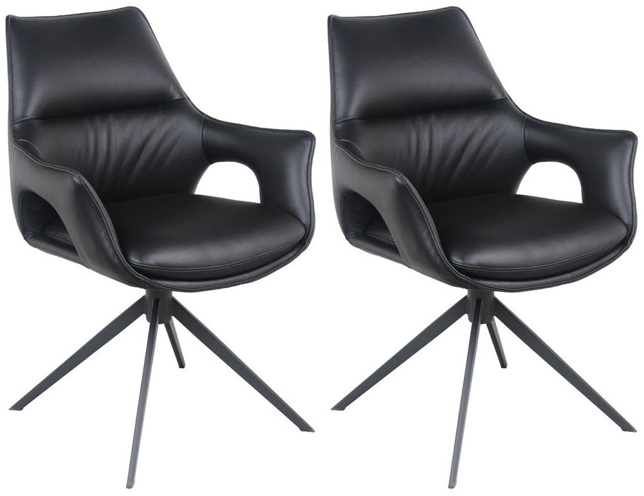 Home affaire Drehstuhl "Sienna" (Set) 2 Stk.2er Set