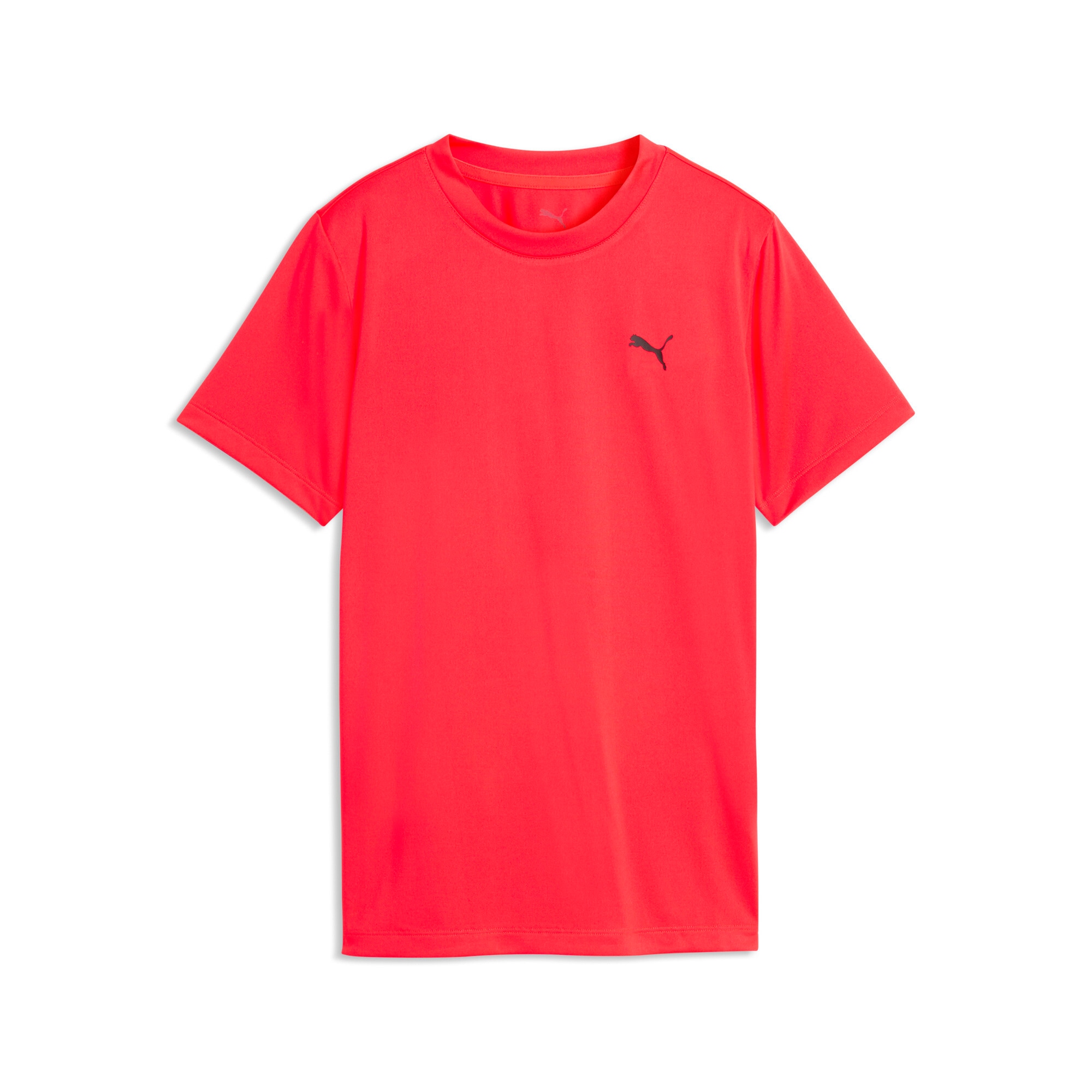 PUMA T-Shirt "TAD ESS TEE B" ergonomische Schnitte, kurze Ärmel, sportlicher Stil
