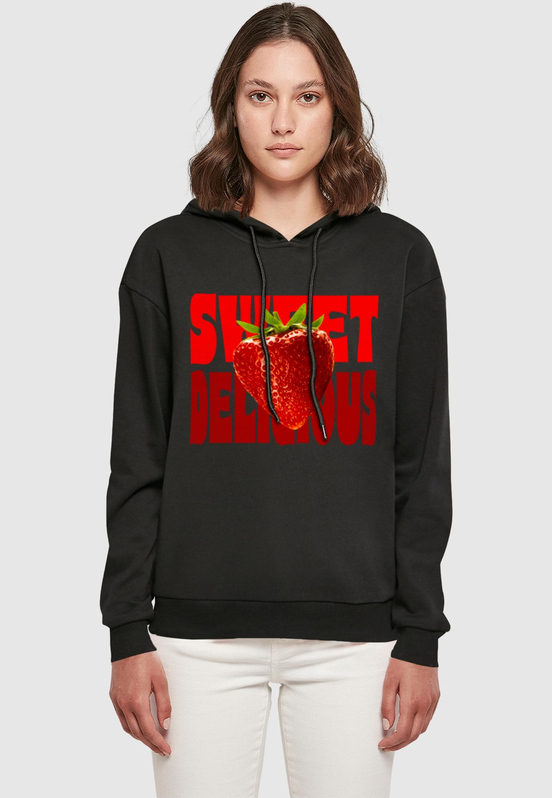 Merchcode Kapuzenpullover »Merchcode Ladies Sweet Delicious Hoody«, (1 tlg.)