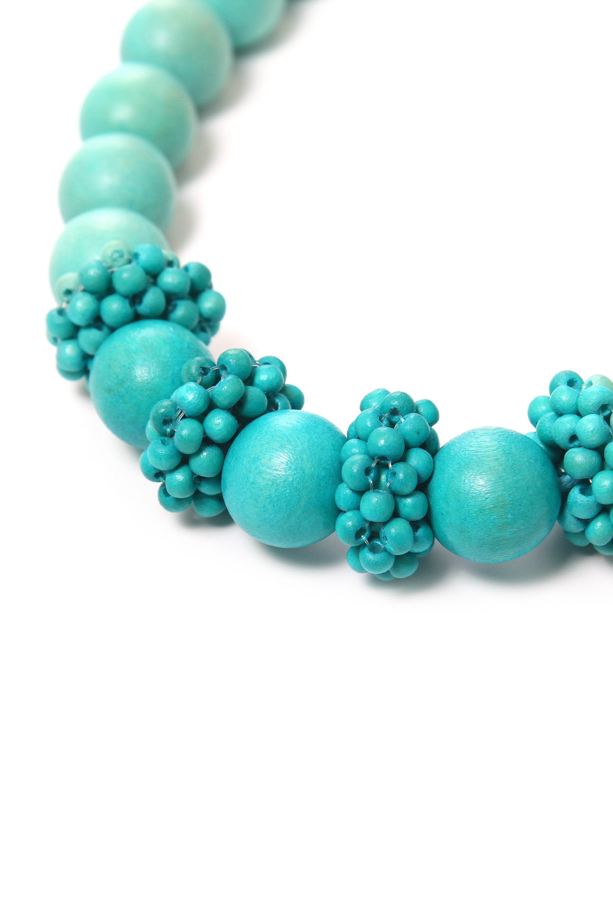 COLLEZIONE ALESSANDRO Kette mit Anhänger »Letizia« mit Holzkugeln