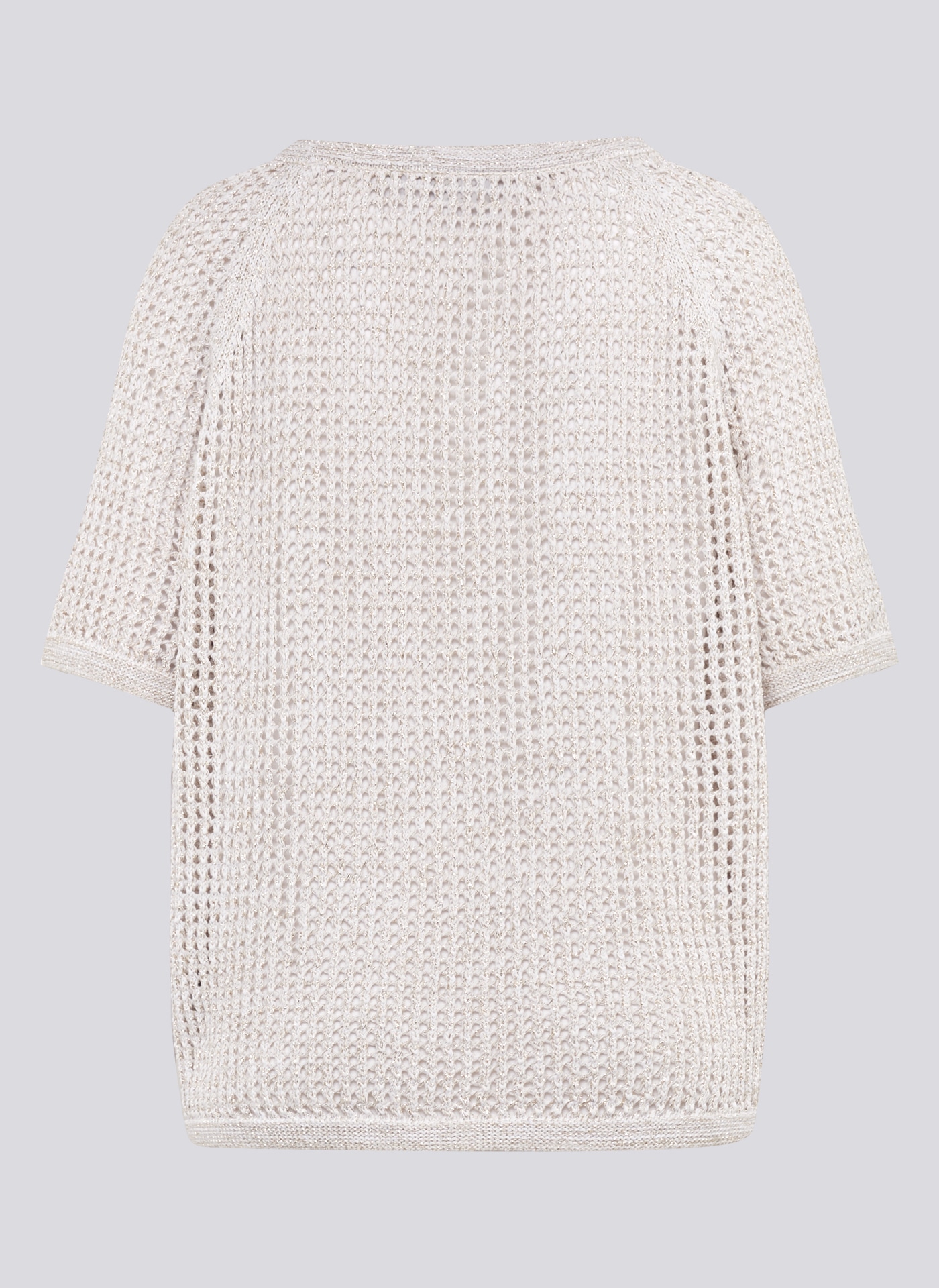 Rabe Strickpullover »Rabe Strick in luftiger Netzoptik«