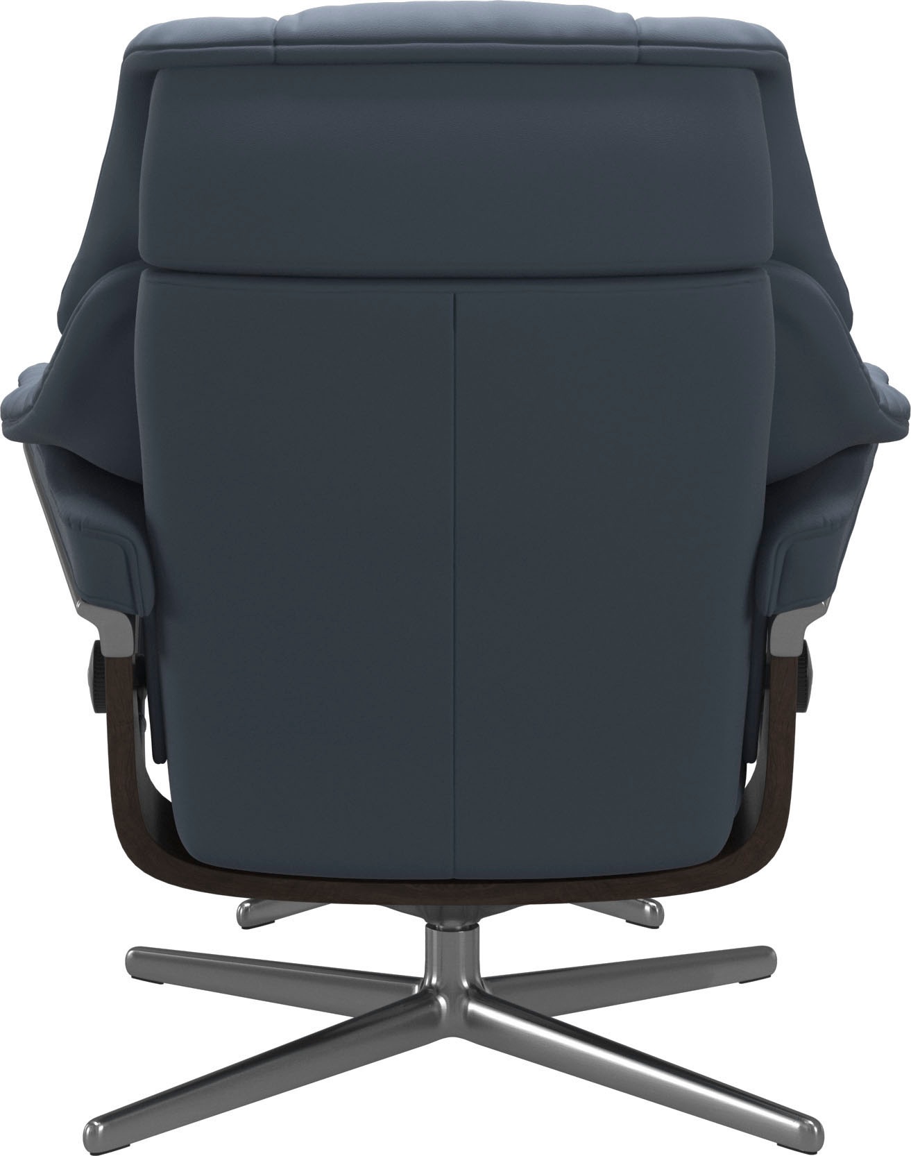 Thumbnail - Stressless Relaxsessel "Reno", (Set, Relaxsessel mit Hocker), mit Hocker, mit Cross Base, Größe S, M & L, Holzakzent Wen...