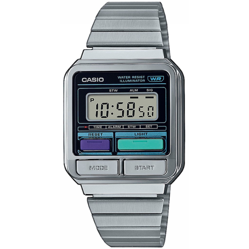 CASIO VINTAGE Chronograph »A120WE-1AEF«