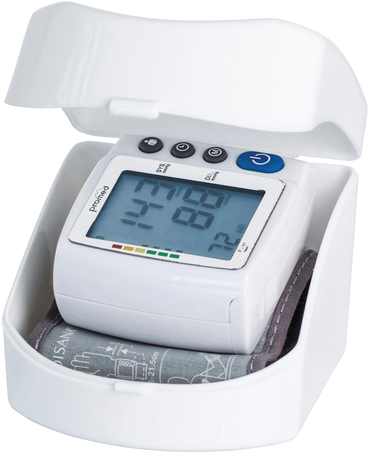 Thumbnail - promed Handgelenk-Blutdruckmessgerät "HGP-30" mit Fieberthermometer PFT-3.7