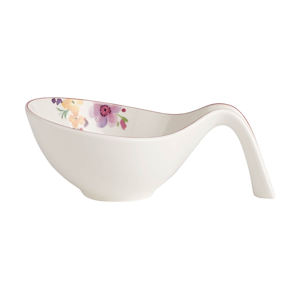 VILLEROY & BOCH Schale "Schale mit Griff Mariefleur Gifts 420 ml bunt", B/H/L: 23,7cm, bunt, Schüsseln