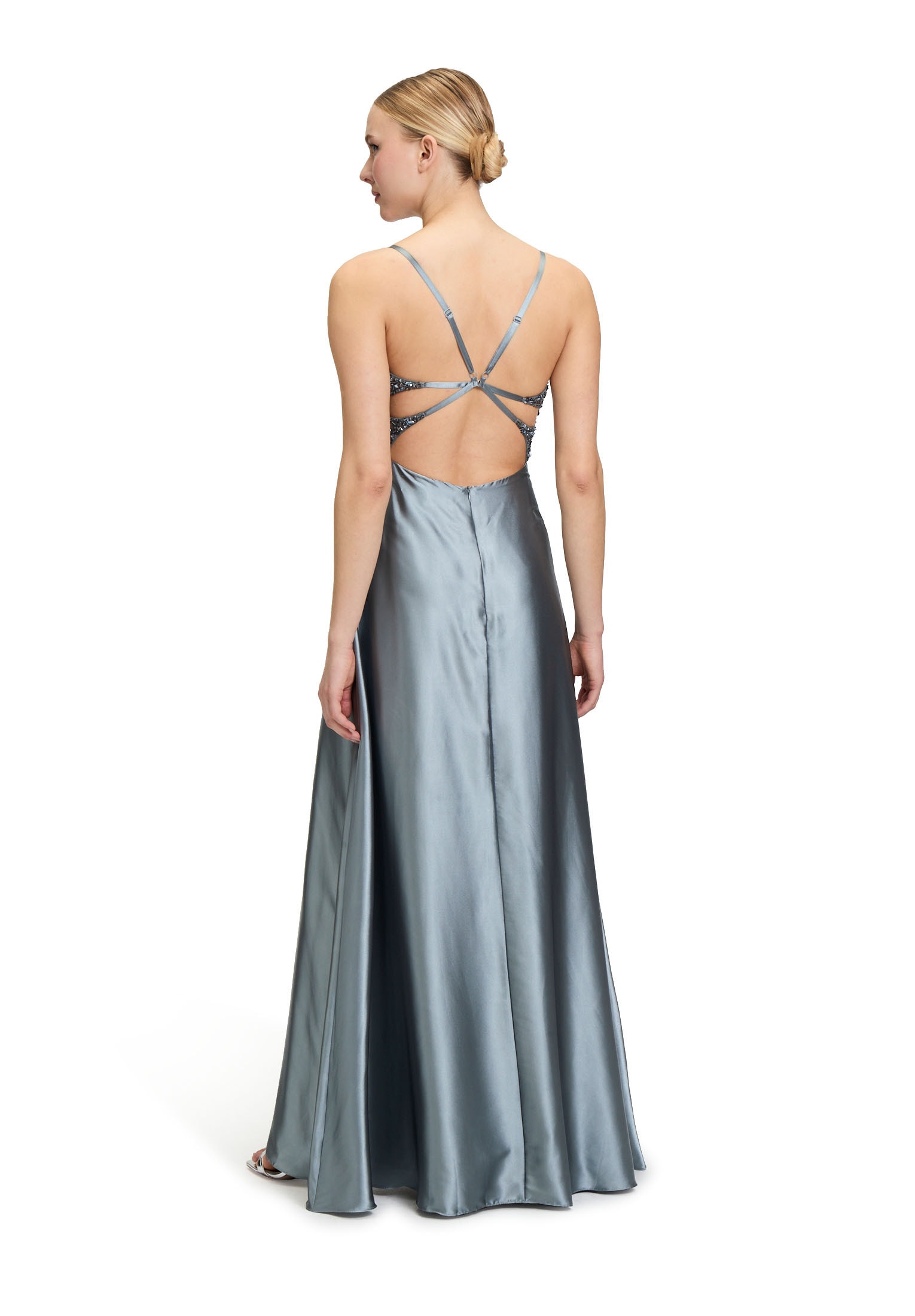 Vera Mont Abendkleid »Vera Mont Abendkleid mit Stickerei«, Glitzersteine