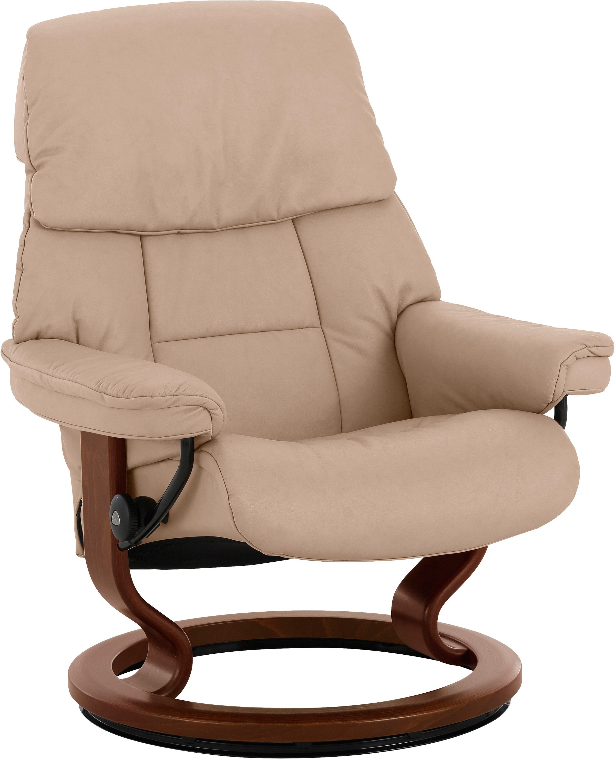 Stressless Relaxsessel "Ruby", (Set), mit Classic Base, Größe L, Gestell Eiche, Wenge, Braun & Schwarz