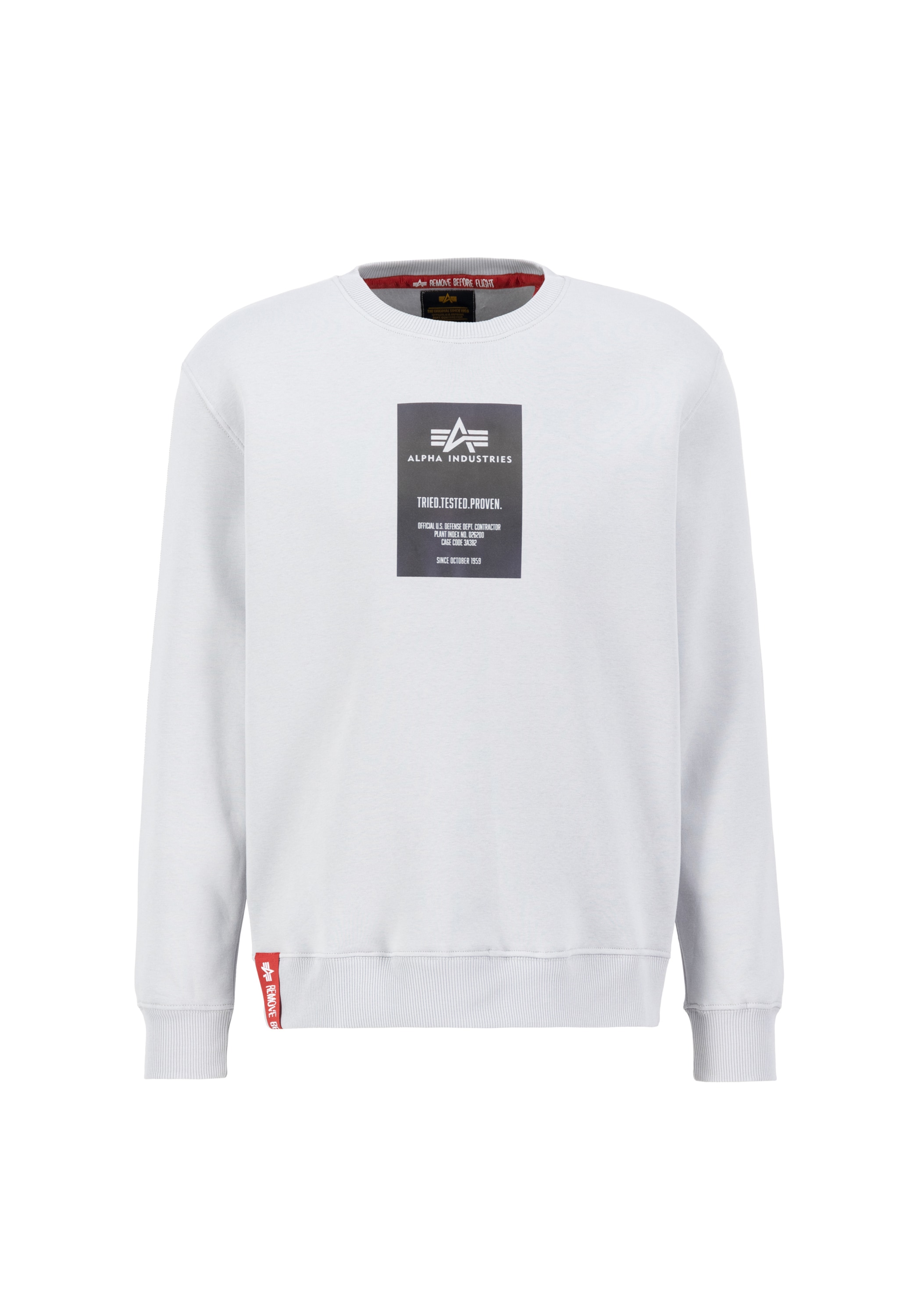 Alpha Industries Sweater "Alpha Industries Men - Sweatshirts Rainbow Refl. Label Sweater"