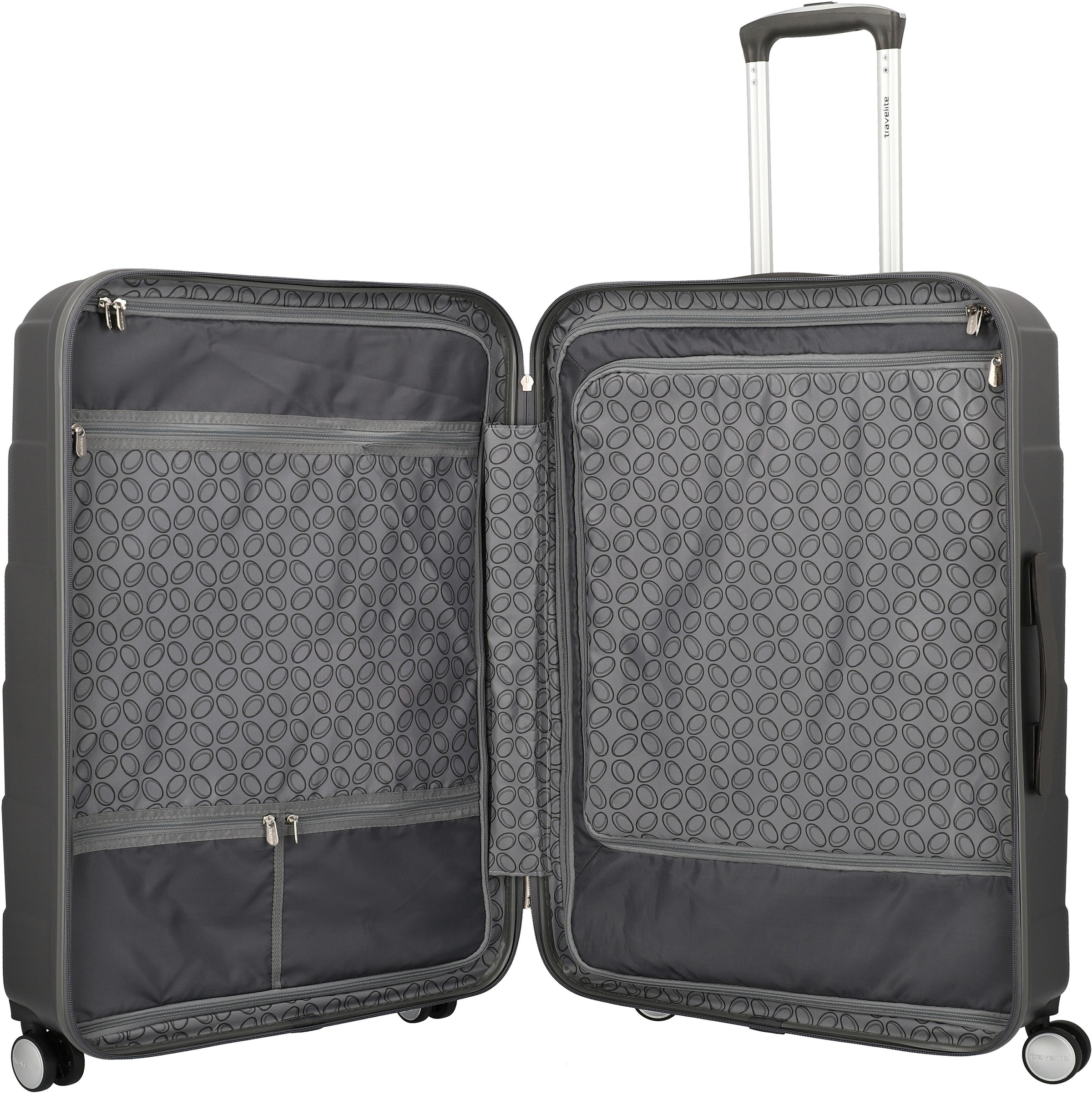 travelite Hartschalen-Trolley »Kalisto, 76 cm, anthrazit«, 4 Rollen