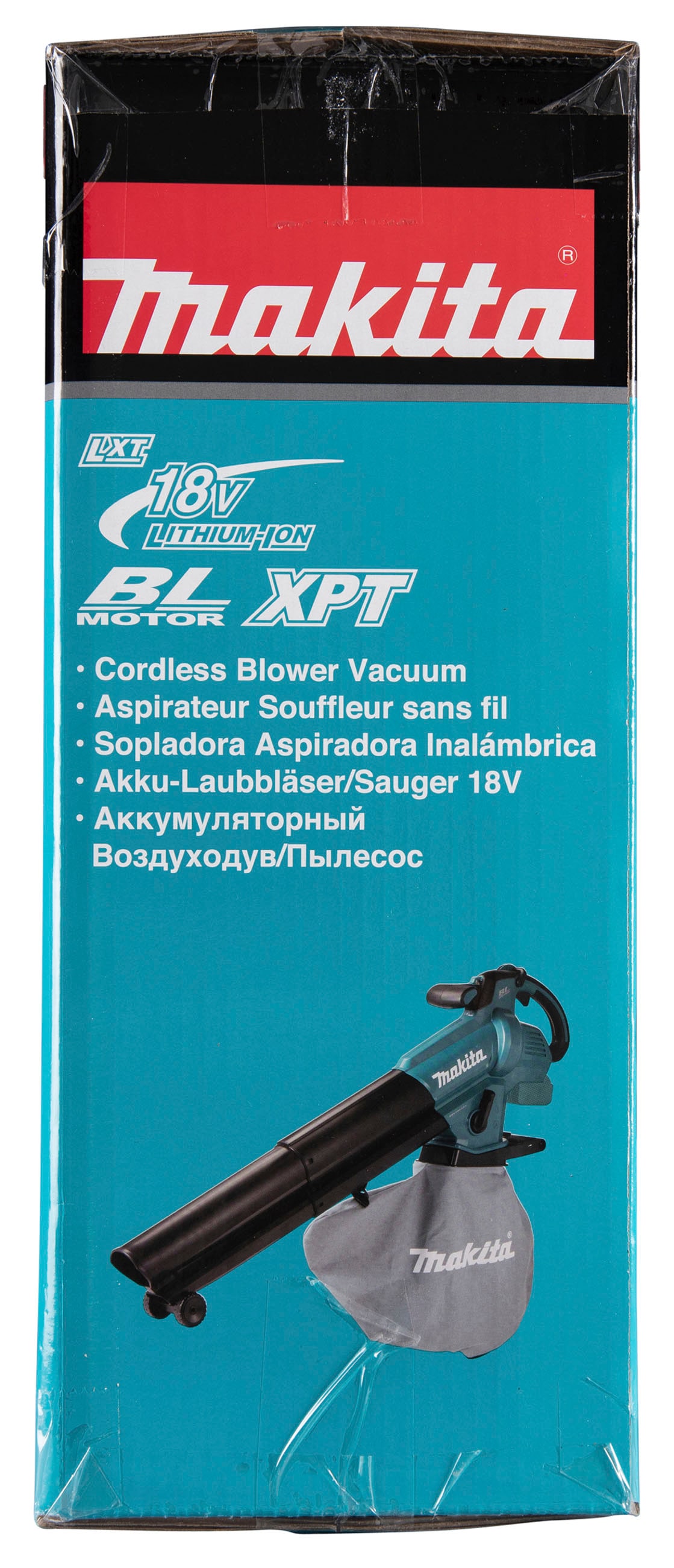 Makita Akku-Laubbläser »2 in 1 Akku-Laubsauger inkl. Häckselfunktion »DUB187Z««, ohne Akku und Ladegerät, 18V, 64 m/s, 366 m3 /h