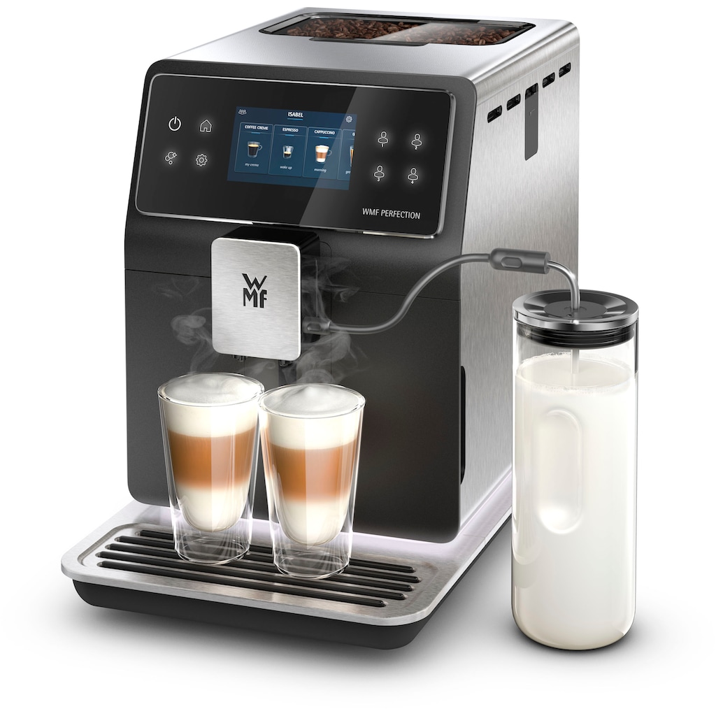 WMF Kaffeevollautomat »Perfection 860L CP853D15«, intuitive Benutzeroberfläche, perfekter Milchschaum, selbstreinigend
