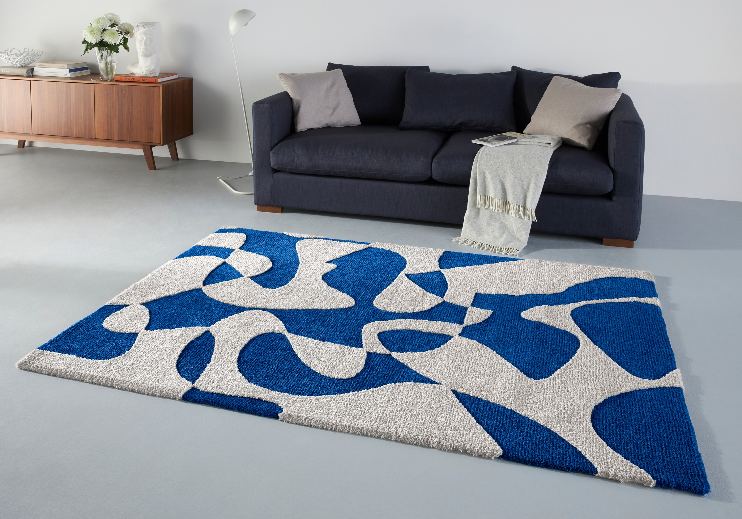 Guido Maria Kretschmer Home&Living Teppich "Liven, Hoch-Tief-Struktur Teppi günstig online kaufen