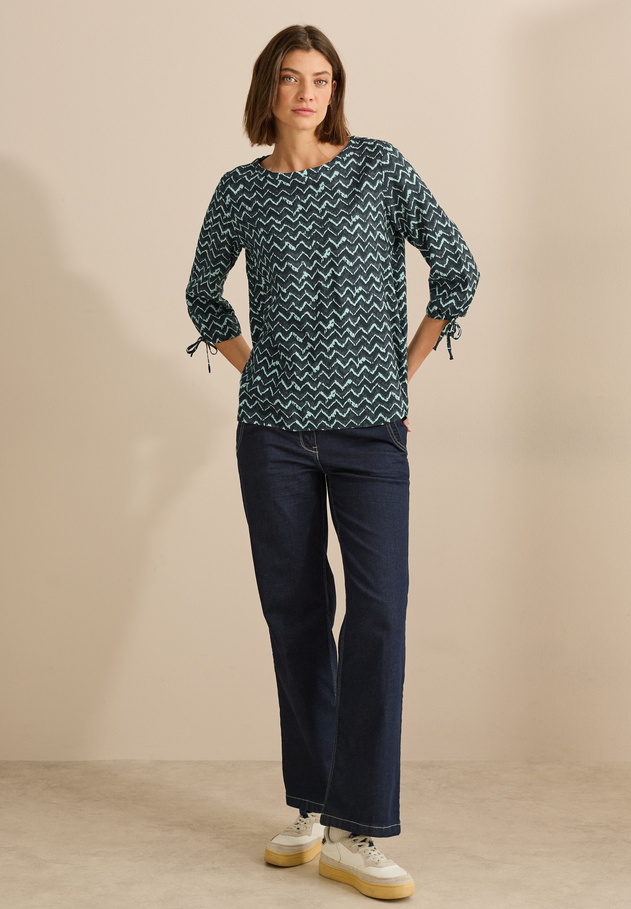 Cecil Shirtbluse, mit 3/4 Ärmeln