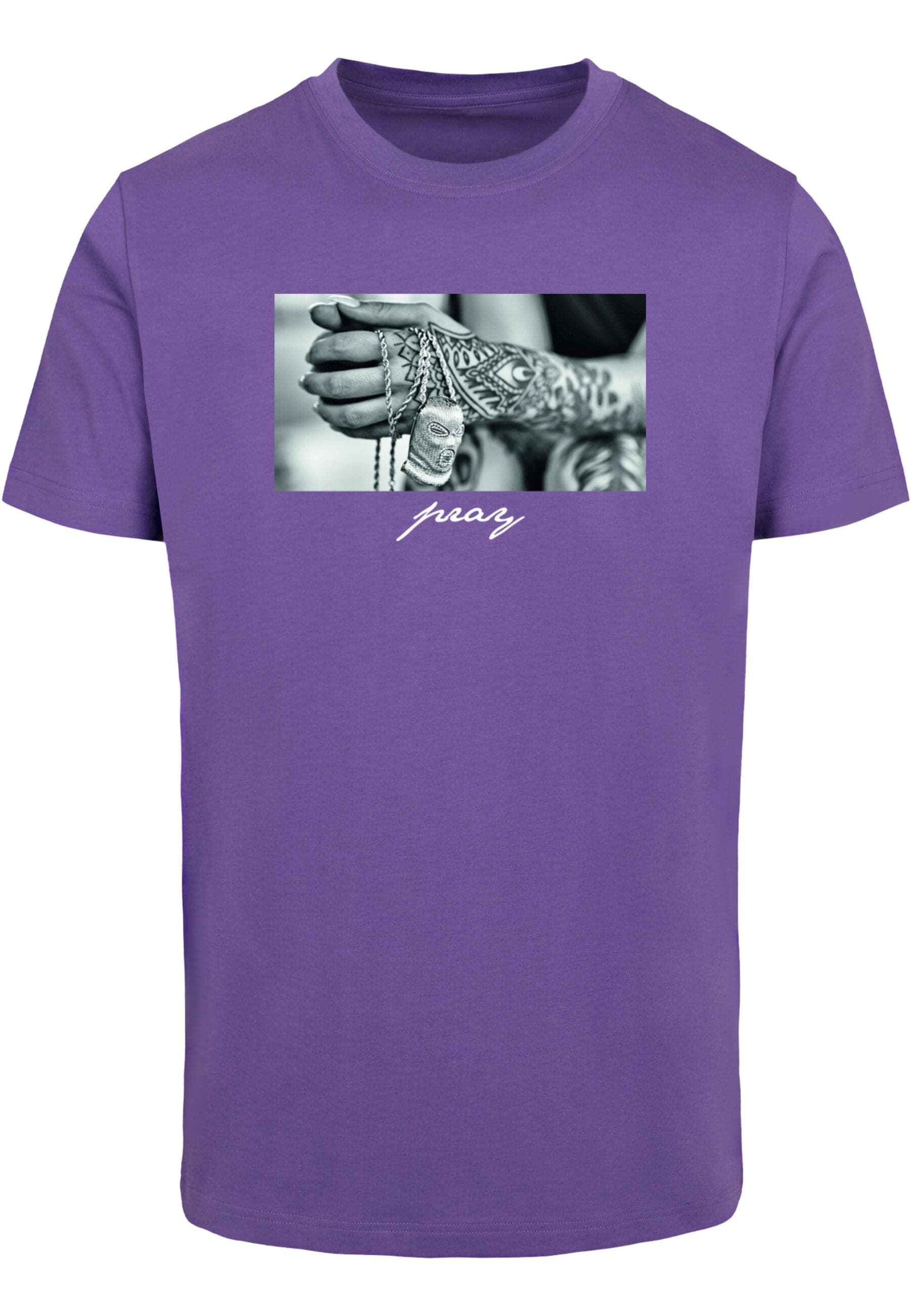 MisterTee T-Shirt "MisterTee Herren Pray 2.0 Tee" 1 Stk. tlg. günstig online kaufen