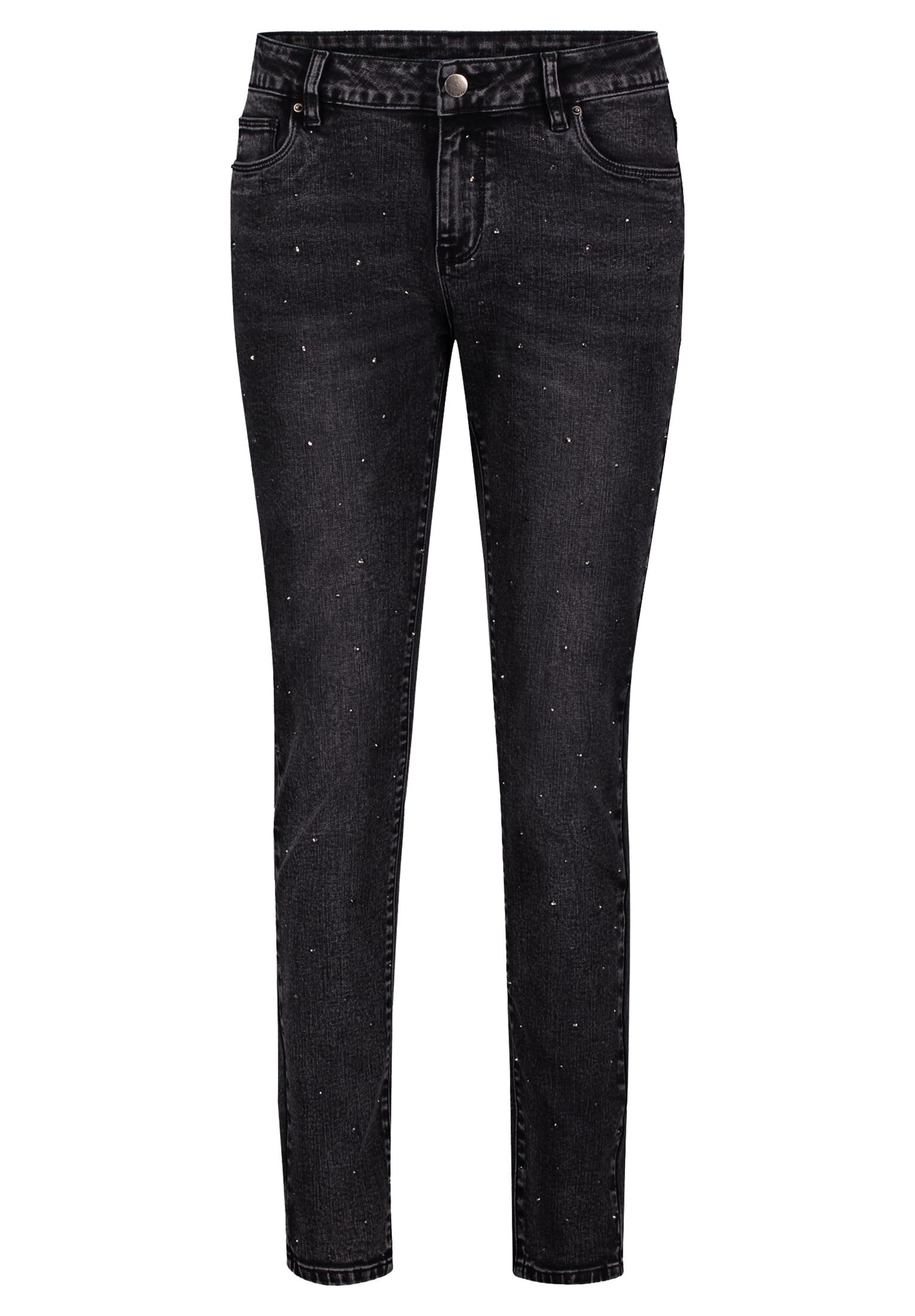 Cartoon Slim-fit-Jeans "Cartoon Modern fit jeans mit Strass" günstig online kaufen