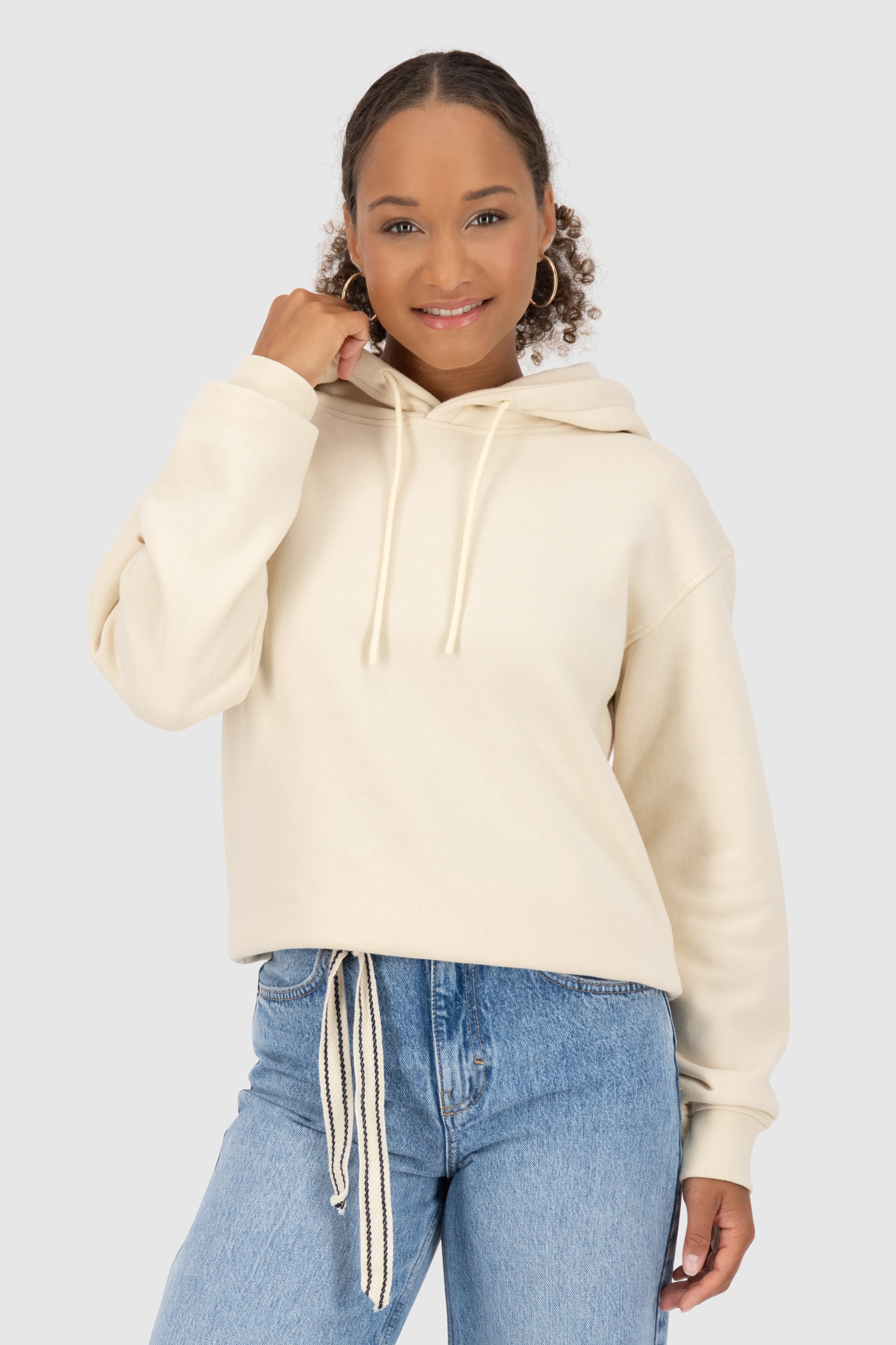 Alife & Kickin Kapuzensweatshirt »Damen ThaneeAK A«, Basic Hoodie Kapuzenpullover, Sweatshirt mit Kapuze