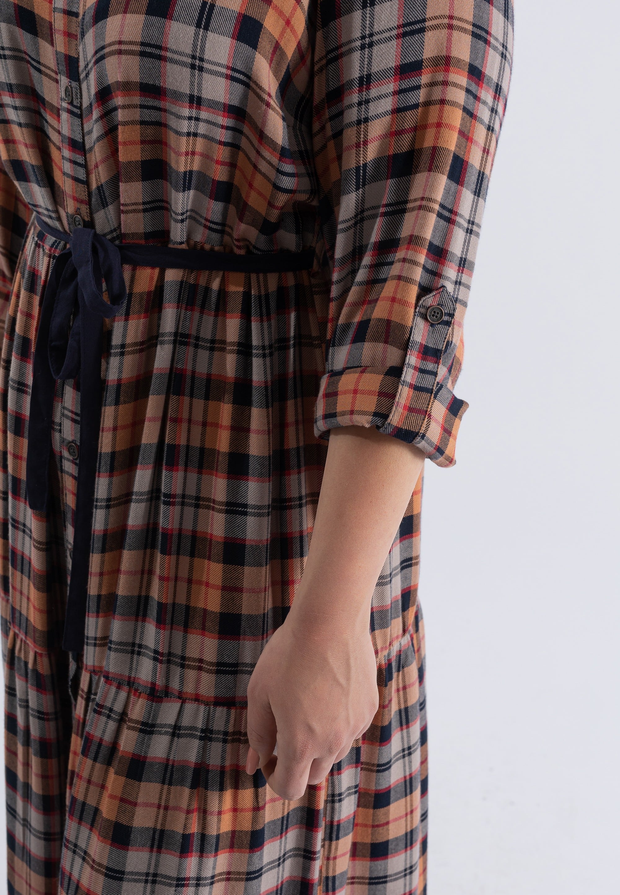 Jerseykleid, | October mit tollem kaufen BAUR Karo-Muster
