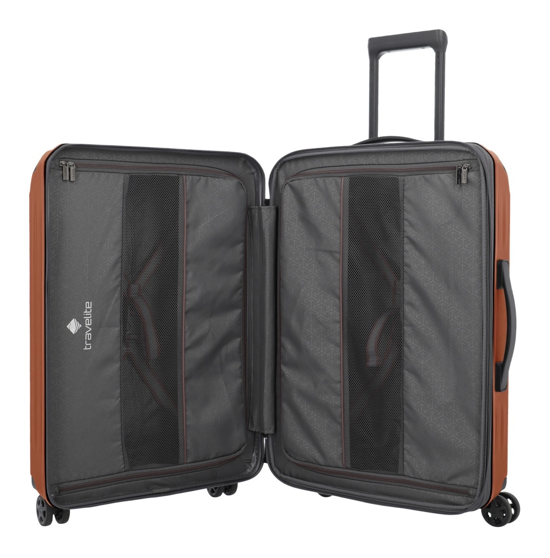 travelite Trolleyset »DYNAMIIC S+/M/L, verschiedene Farben«, (Set, 3 tlg., S+/M/L), Hartschalen-Koffer ABS Volumenerweiterung