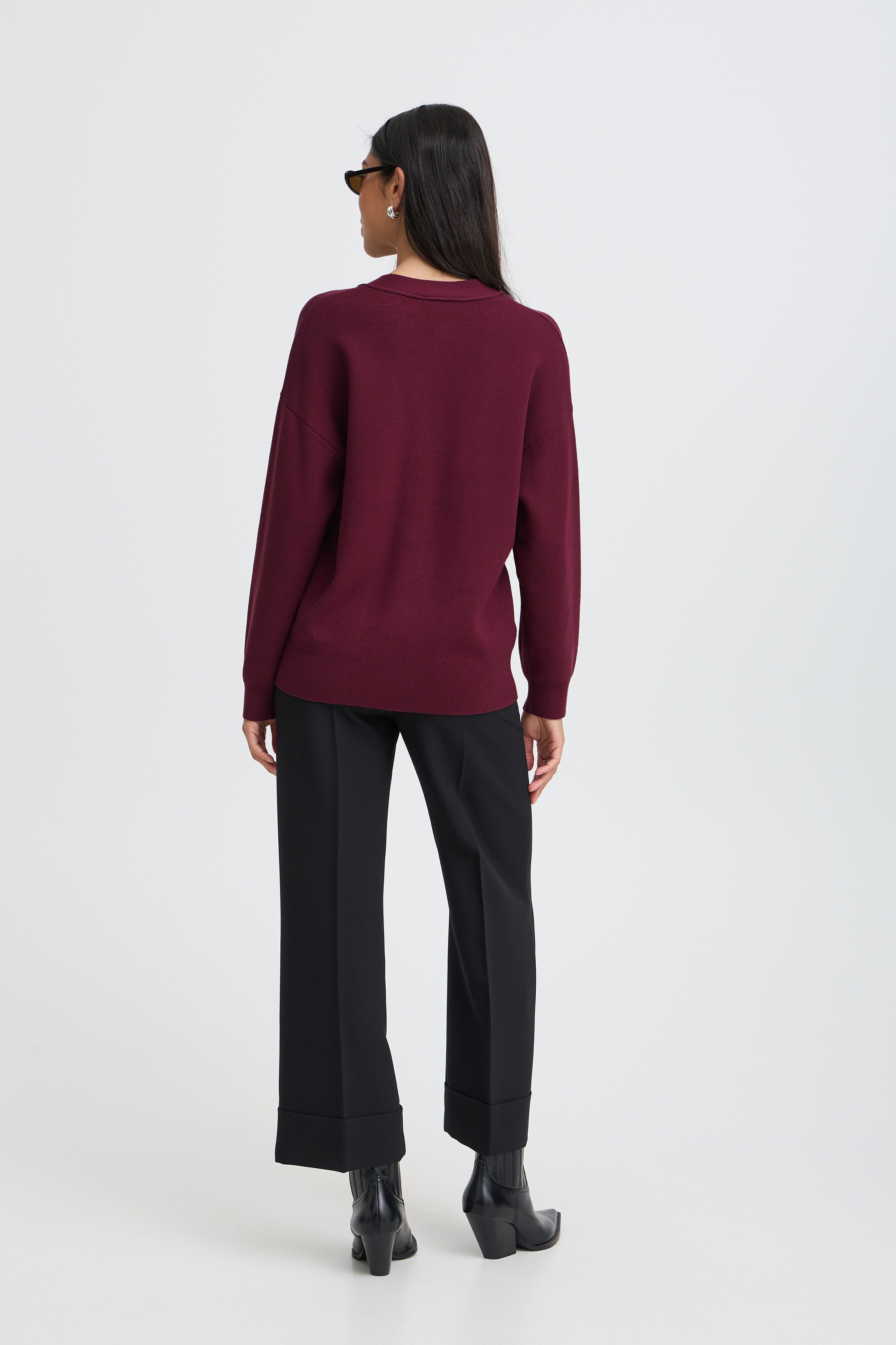 b.young Strickjacke »Damen Langarm BYOTARI«